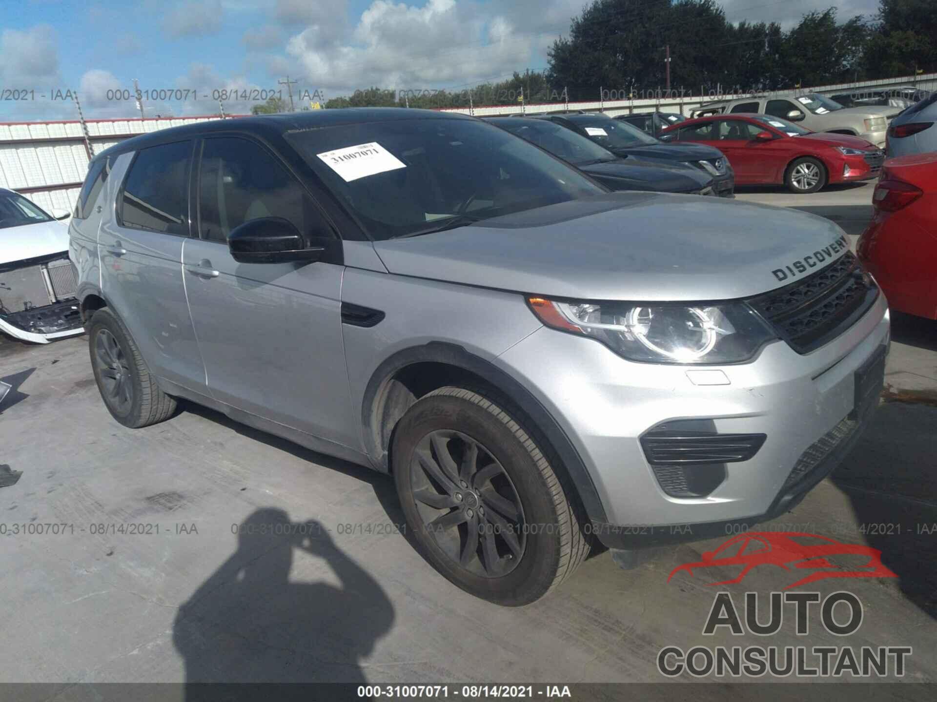 LAND ROVER DISCOVERY SPORT 2016 - SALCP2BG3GH623499