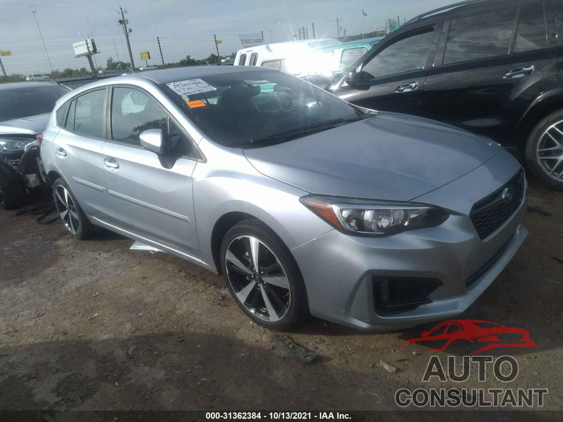 SUBARU IMPREZA 2019 - 4S3GTAJ60K3731155