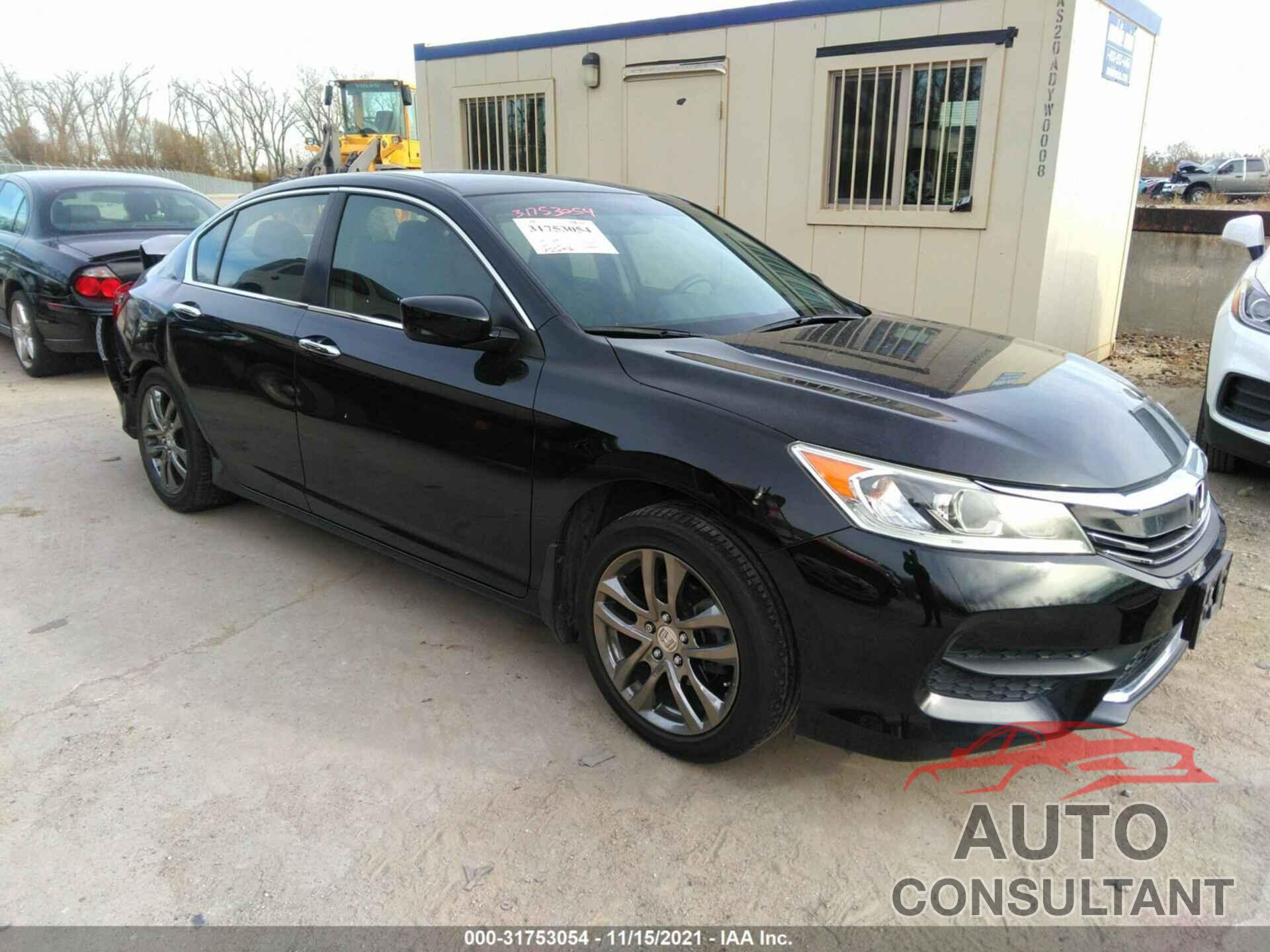 HONDA ACCORD SEDAN 2016 - 1HGCR2F30GA051701