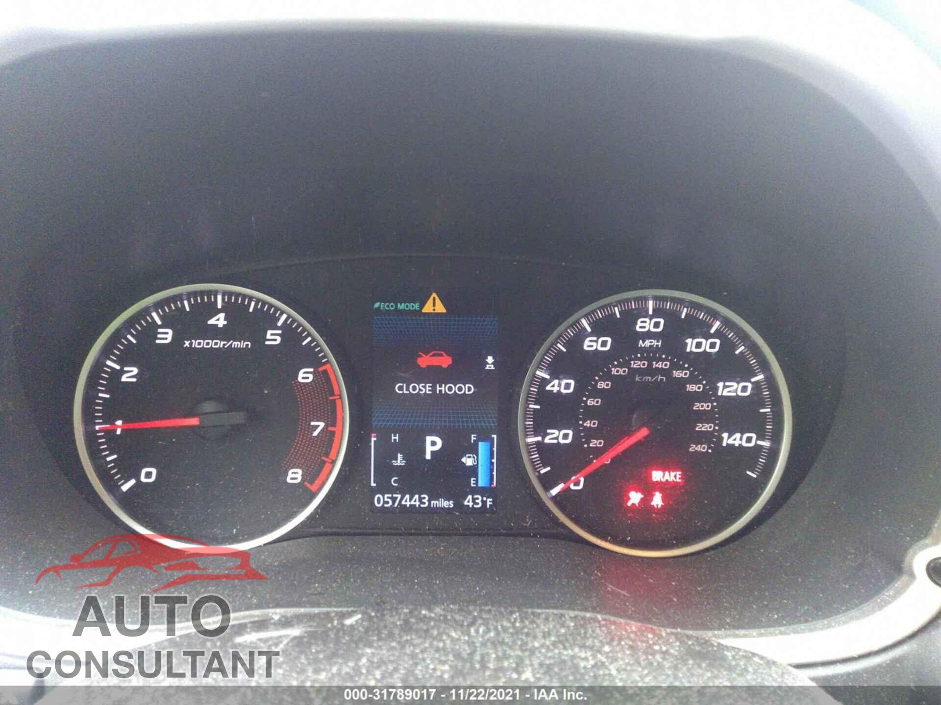 MITSUBISHI ECLIPSE CROSS 2020 - JA4AS3AA7LZ034809