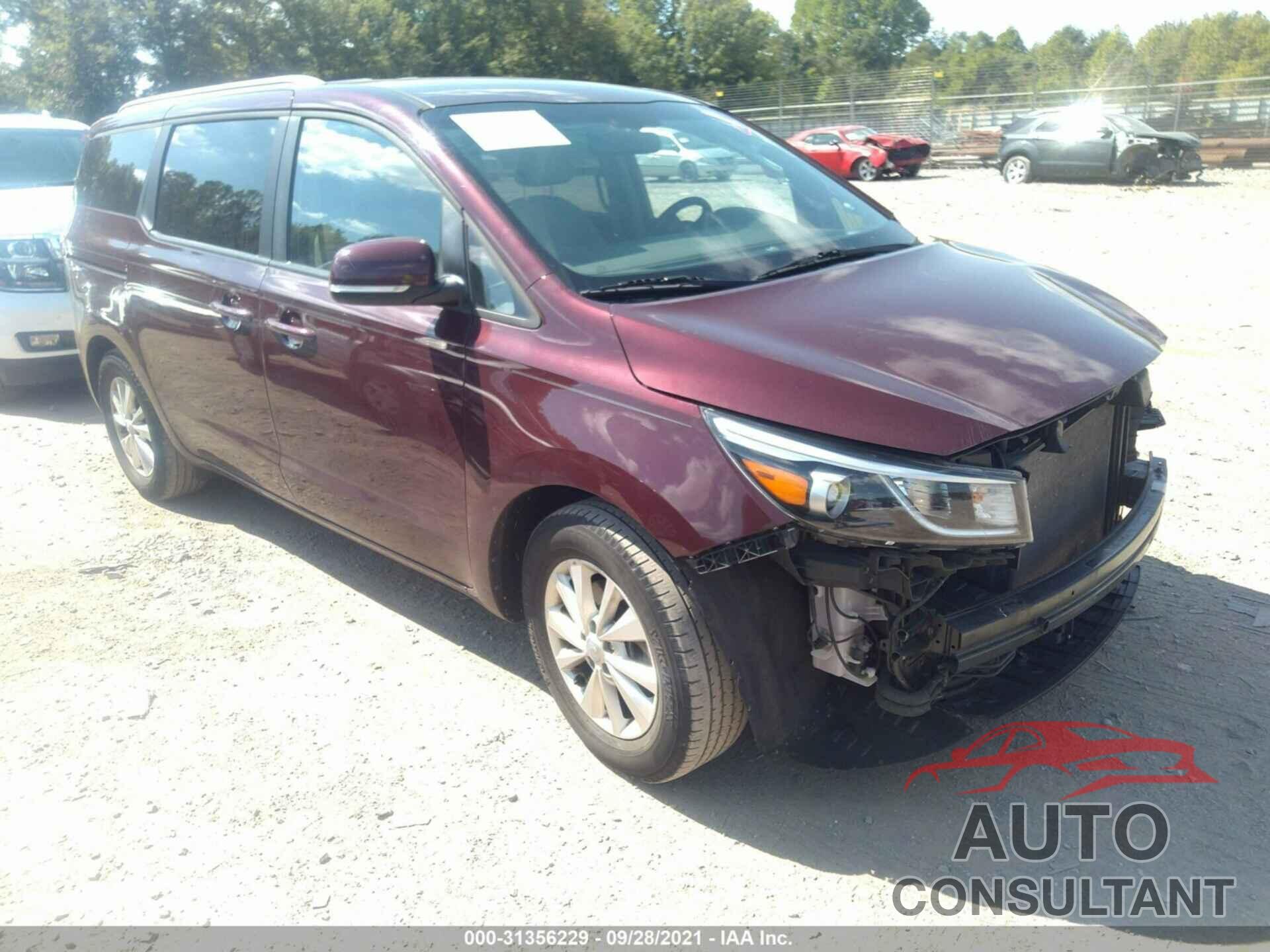 KIA SEDONA 2016 - KNDMB5C15G6161268