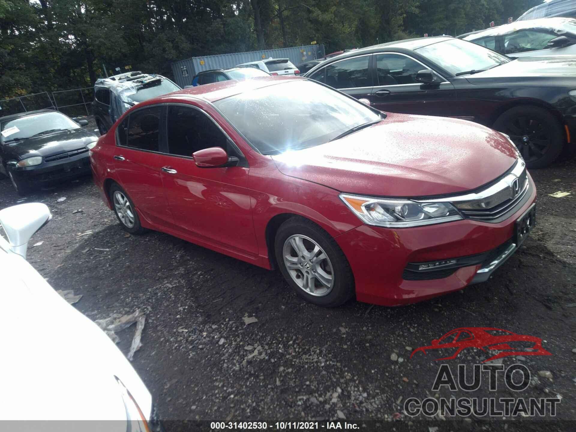 HONDA ACCORD SEDAN 2016 - 1HGCR2F54GA031954