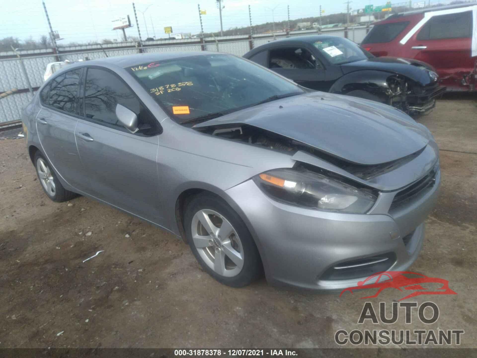 DODGE DART 2016 - 1C3CDFBB5GD504022