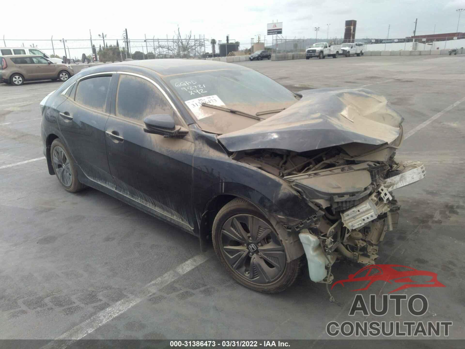 HONDA CIVIC HATCHBACK 2017 - SHHFK7H51HU426675