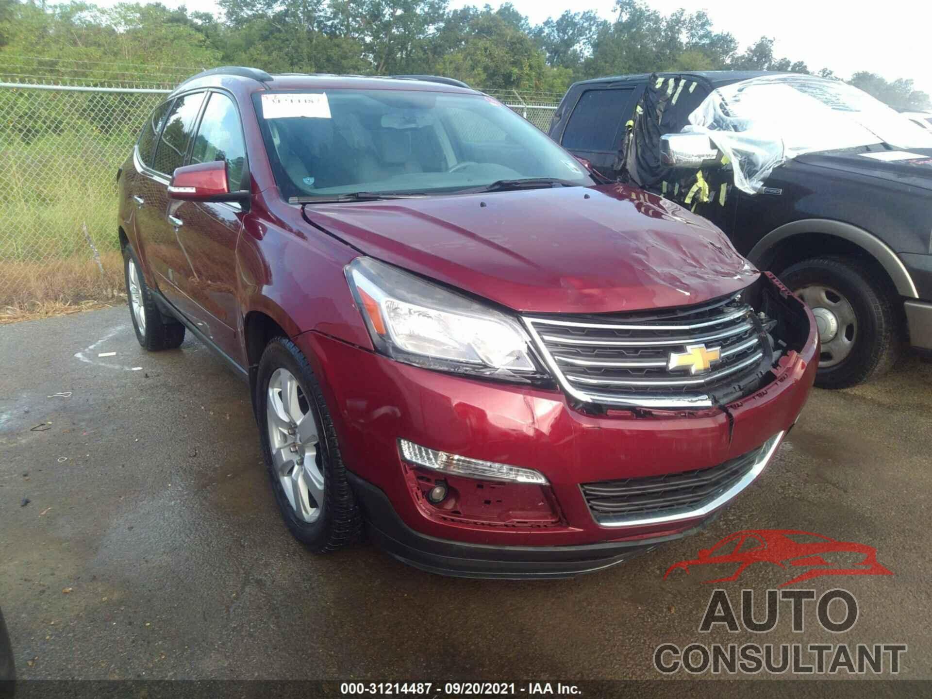 CHEVROLET TRAVERSE 2016 - 1GNKRGKD7GJ147211