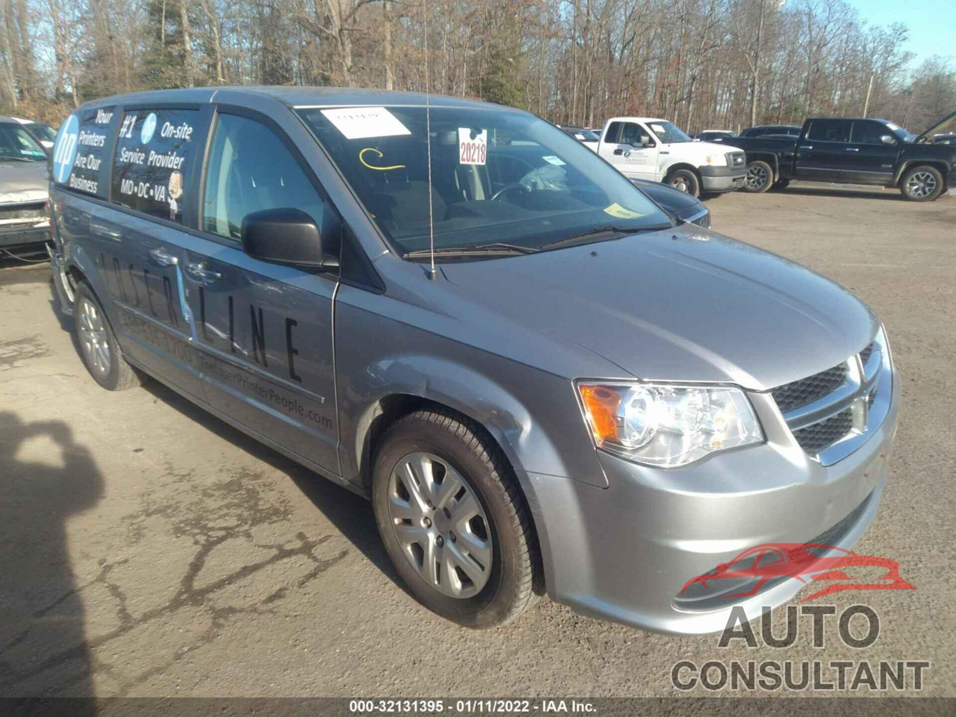 DODGE GRAND CARAVAN 2016 - 2C4RDGBGXGR204142