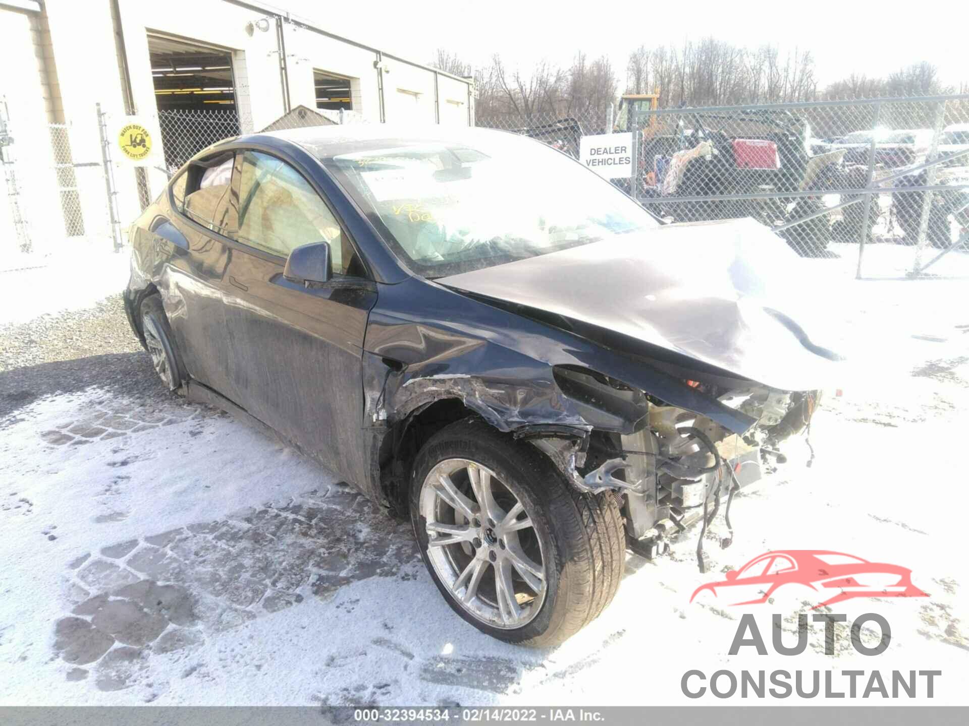 TESLA MODEL Y 2022 - 7SAYGDEE4NF317950