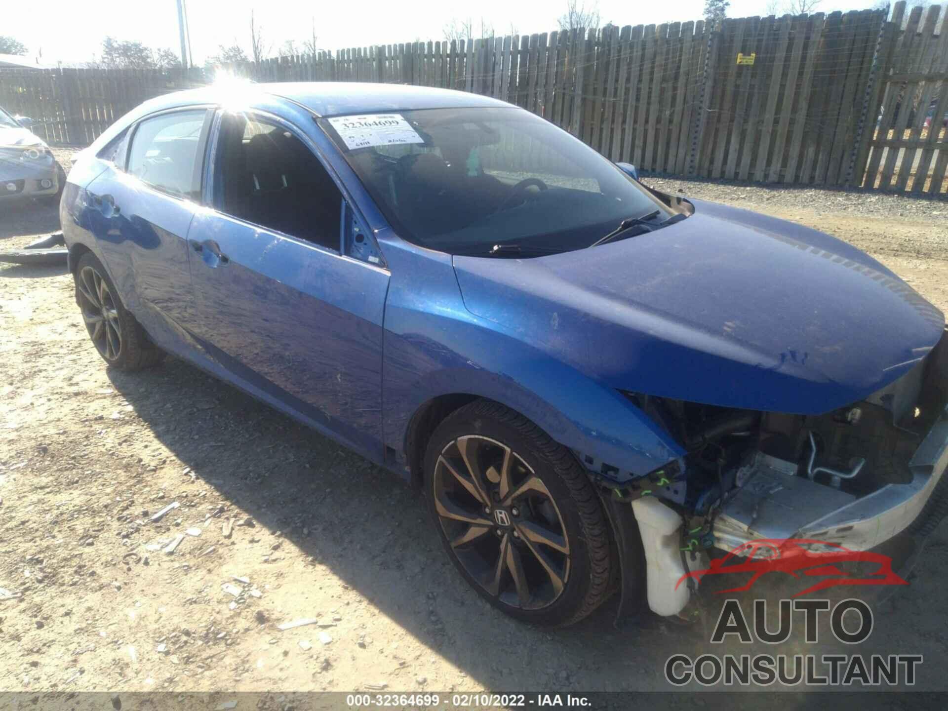 HONDA CIVIC HATCHBACK 2017 - SHHFK7H46HU428204