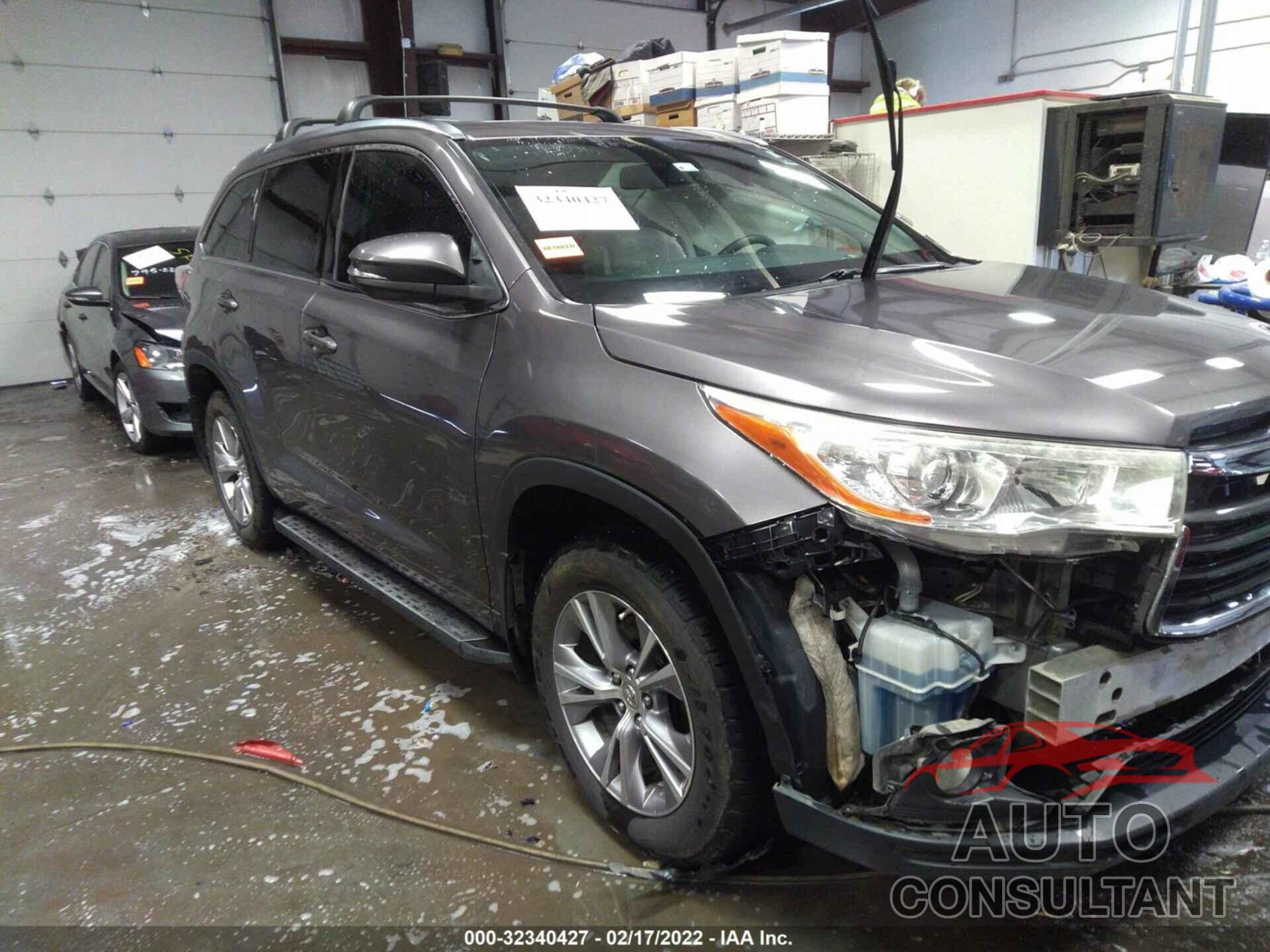 TOYOTA HIGHLANDER 2015 - 5TDKKRFH9FS045089