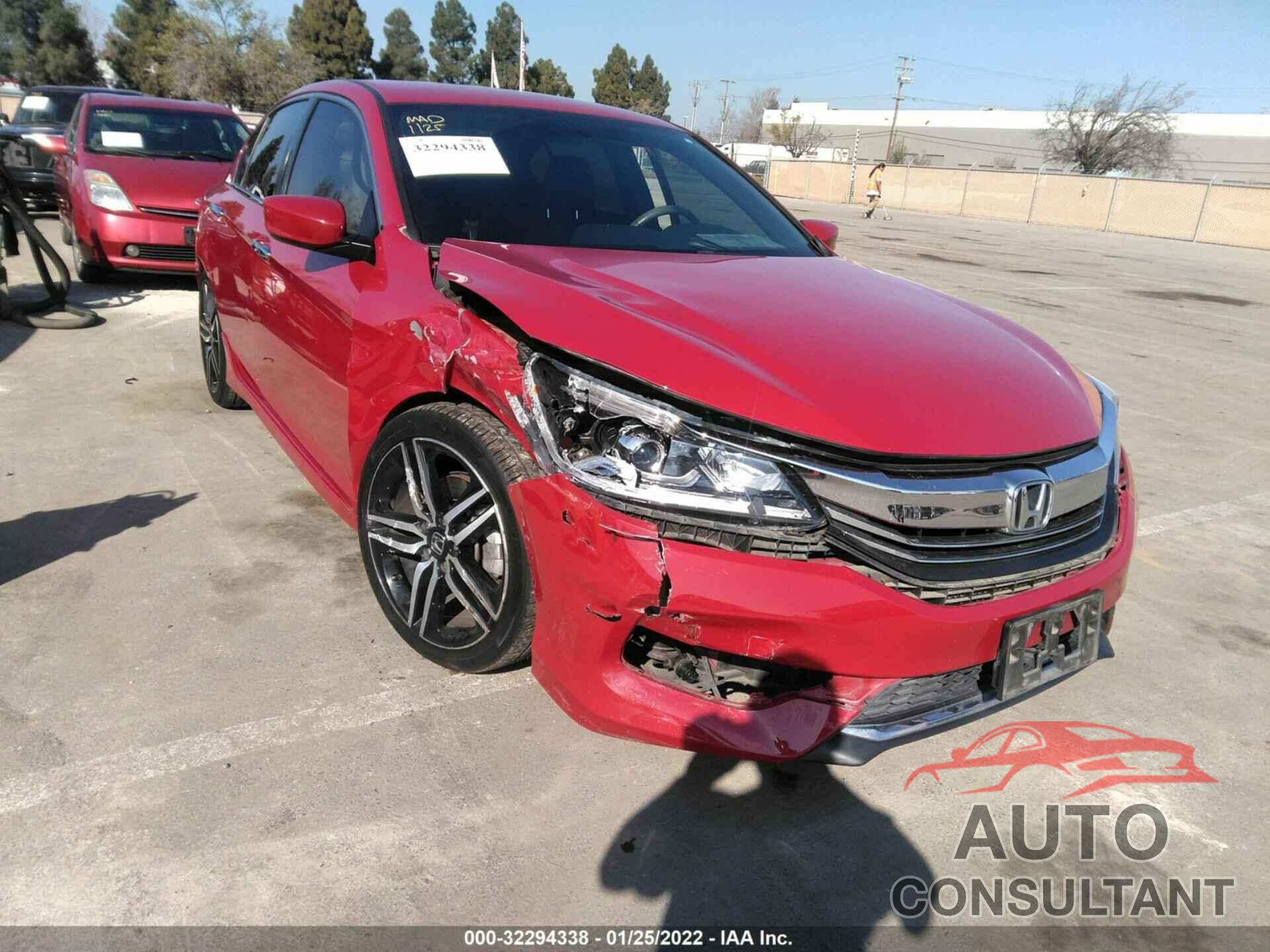 HONDA ACCORD SEDAN 2016 - 1HGCR2F56GA121137