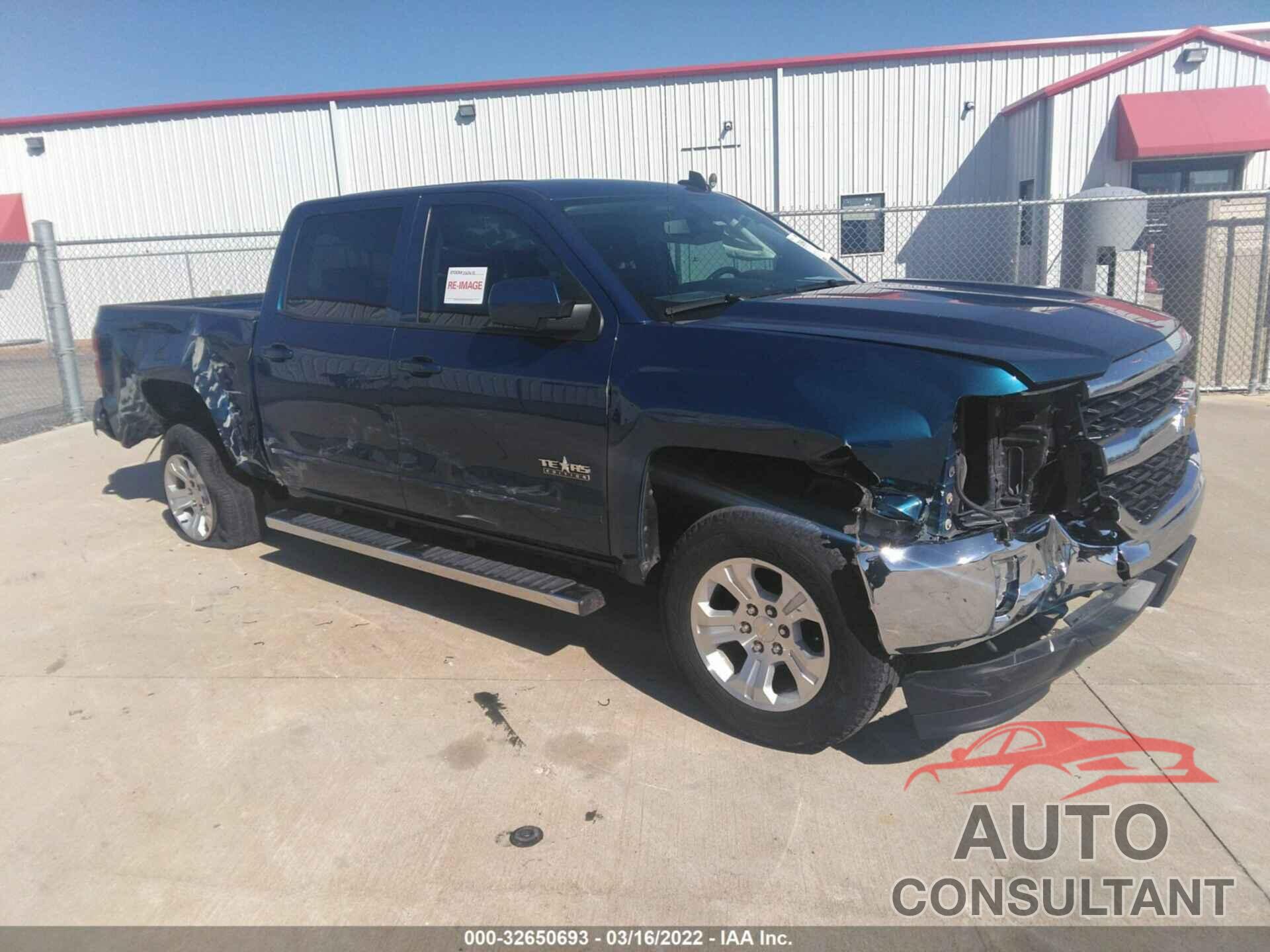 CHEVROLET SILVERADO 1500 2017 - 3GCPCREC6HG111477
