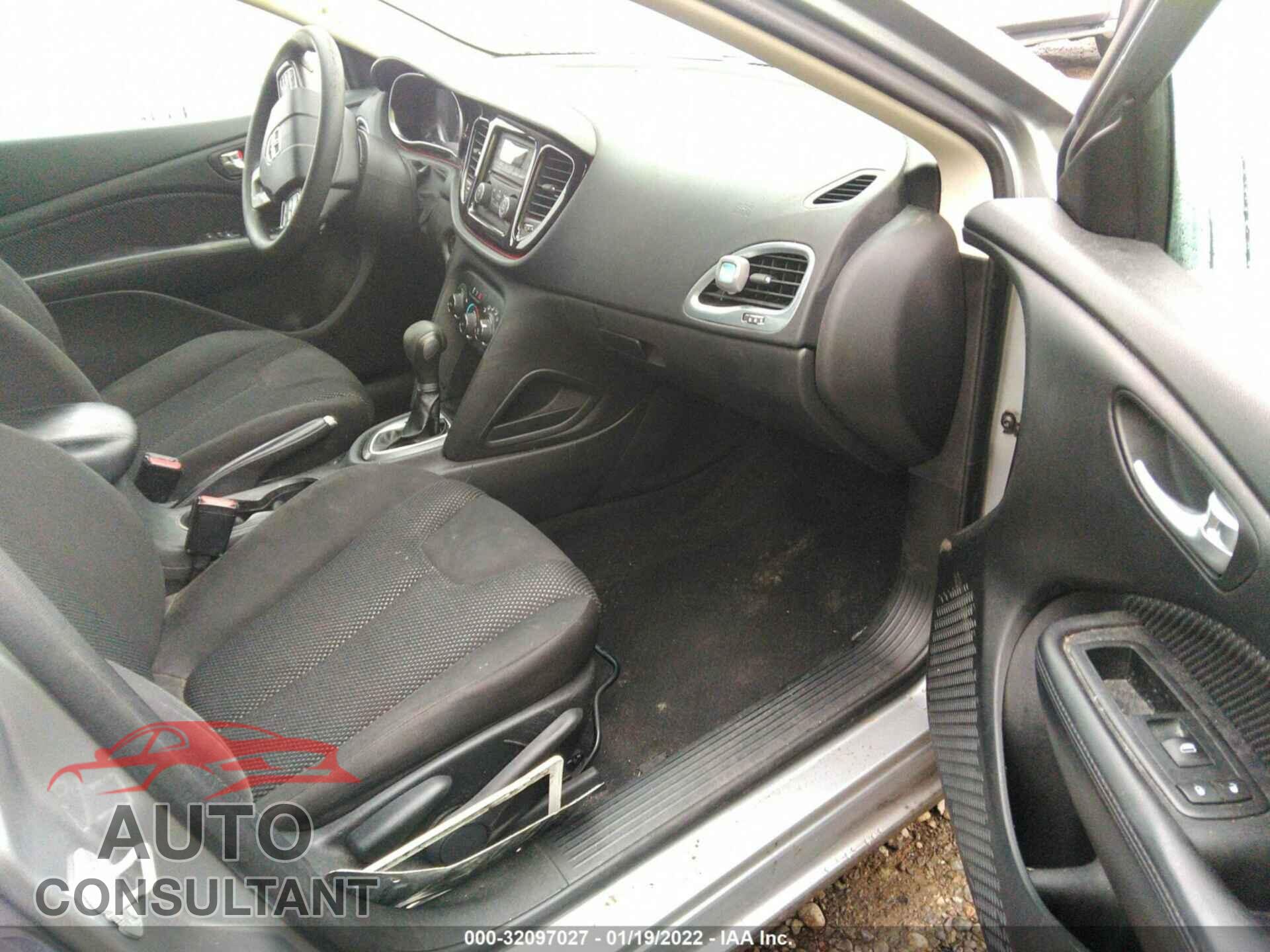 DODGE DART 2016 - 1C3CDFAA7GD519629