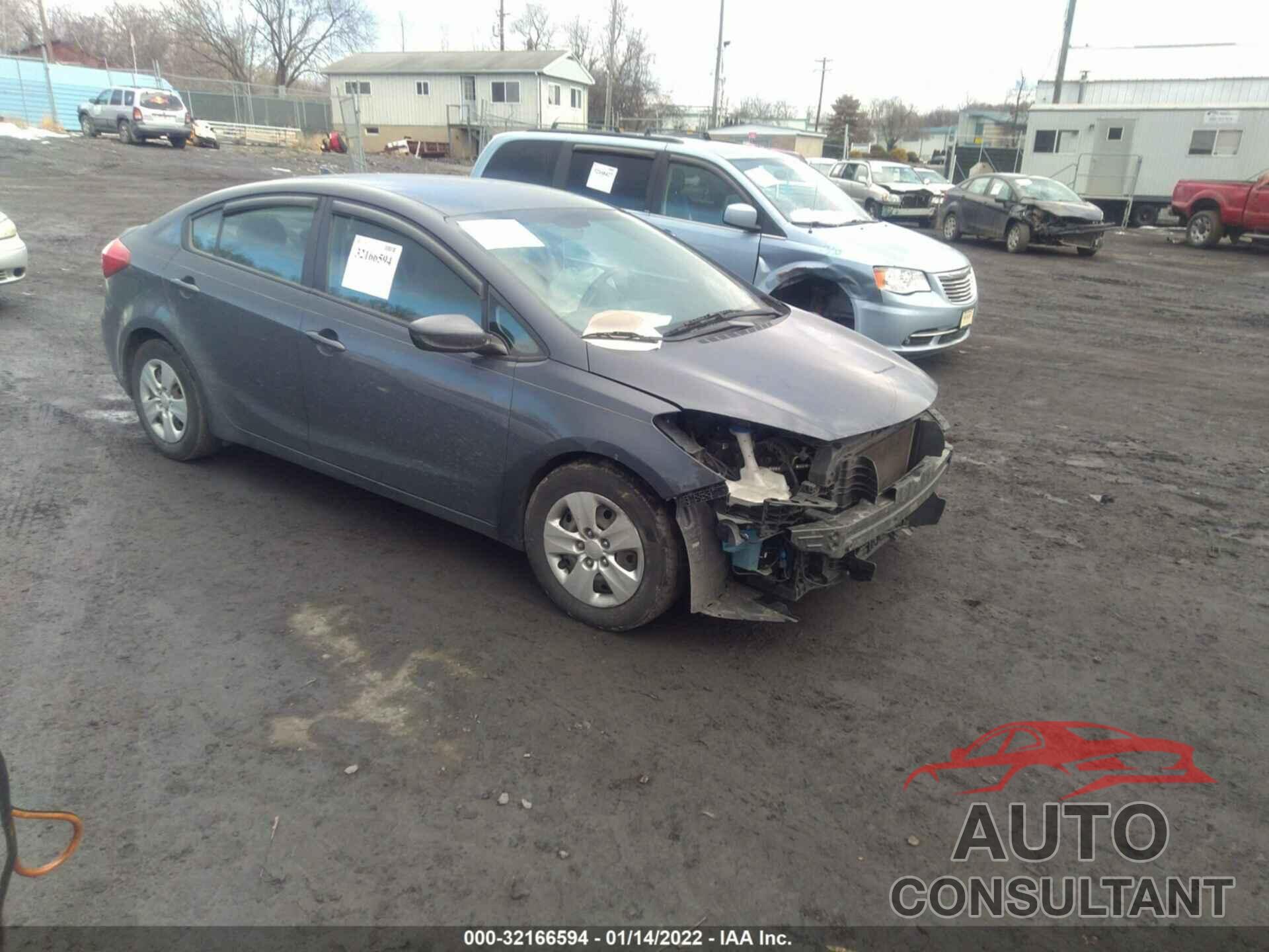 KIA FORTE 2016 - KNAFK4A64G5493755