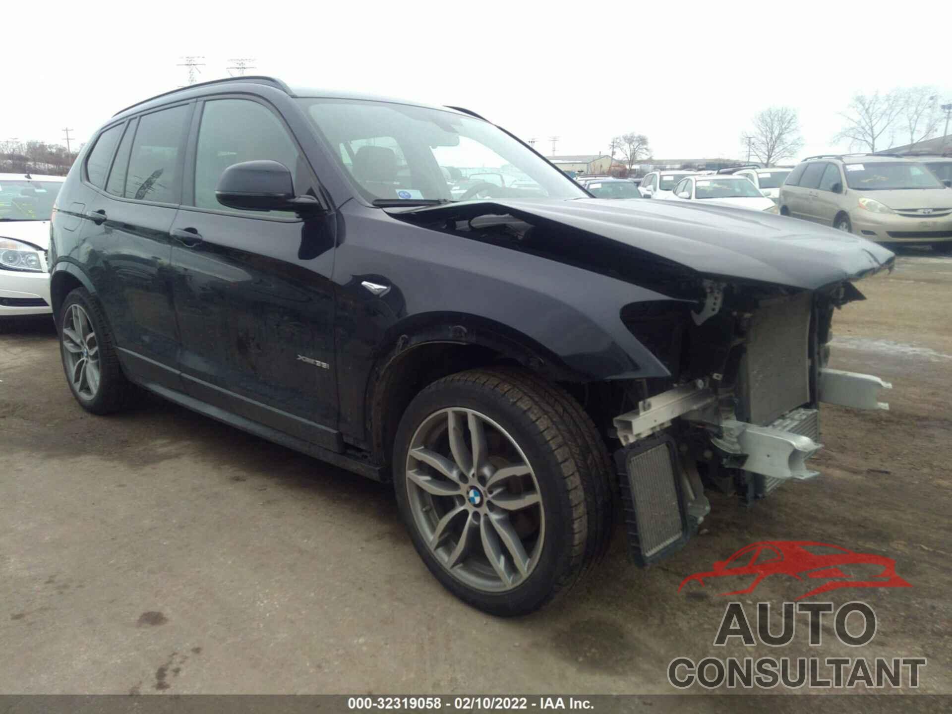 BMW X3 2016 - 5UXWX7C5XG0S17800