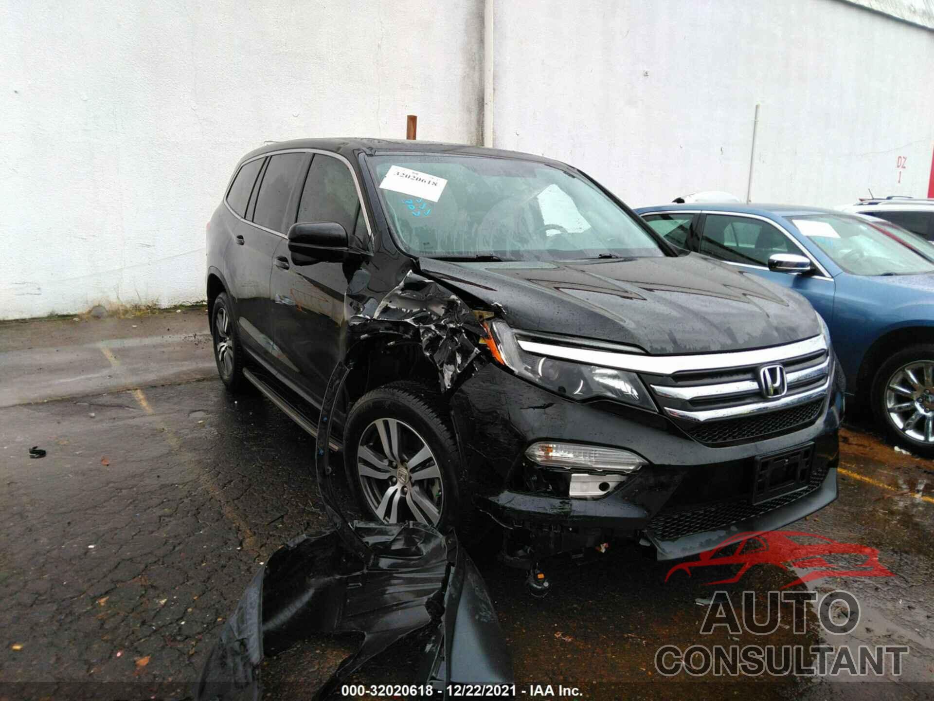HONDA PILOT 2016 - 5FNYF6H86GB010851