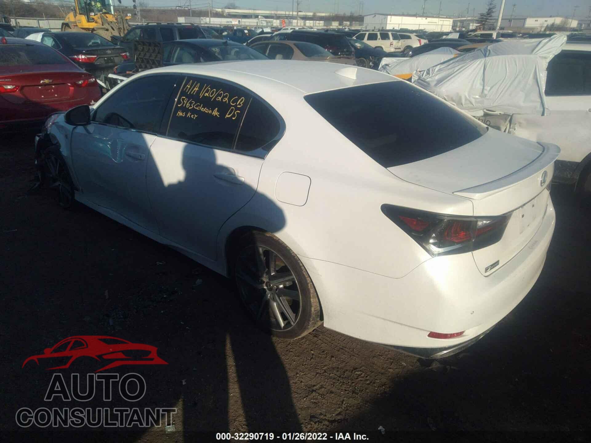 LEXUS GS 2017 - JTHCZ1BL9HA005668