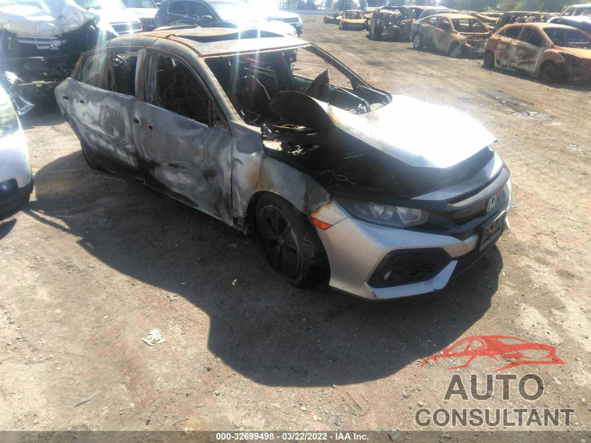 HONDA CIVIC HATCHBACK 2017 - SHHFK7H75HU403255