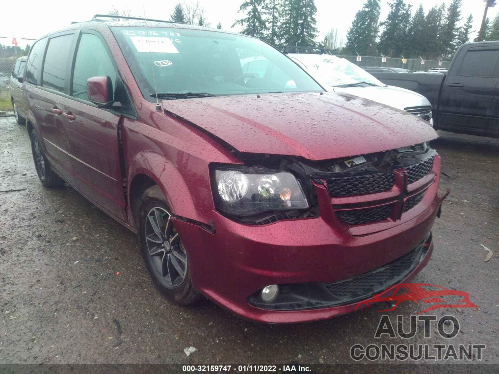 DODGE GRAND CARAVAN 2017 - 2C4RDGEG2HR858128