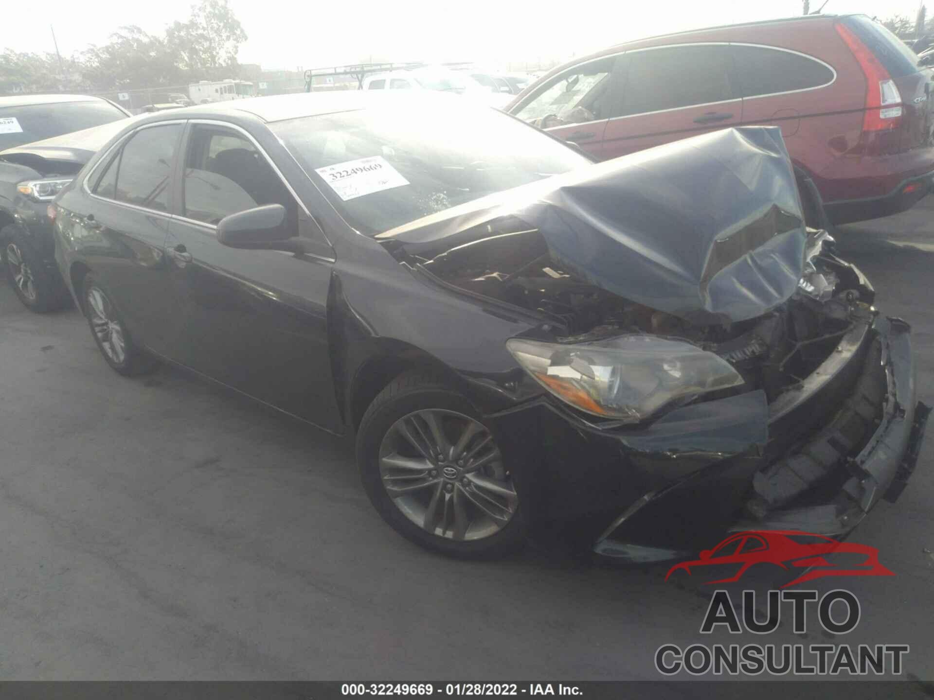 TOYOTA CAMRY 2016 - 4T1BF1FK9GU267206