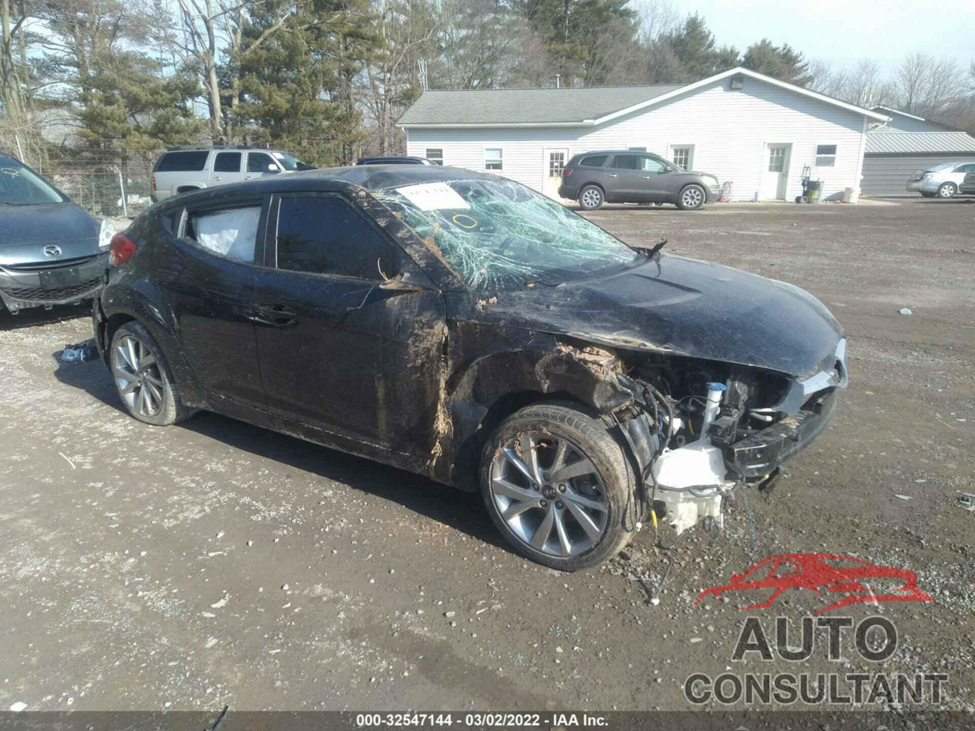 HYUNDAI VELOSTER 2017 - KMHTC6AD2HU322387