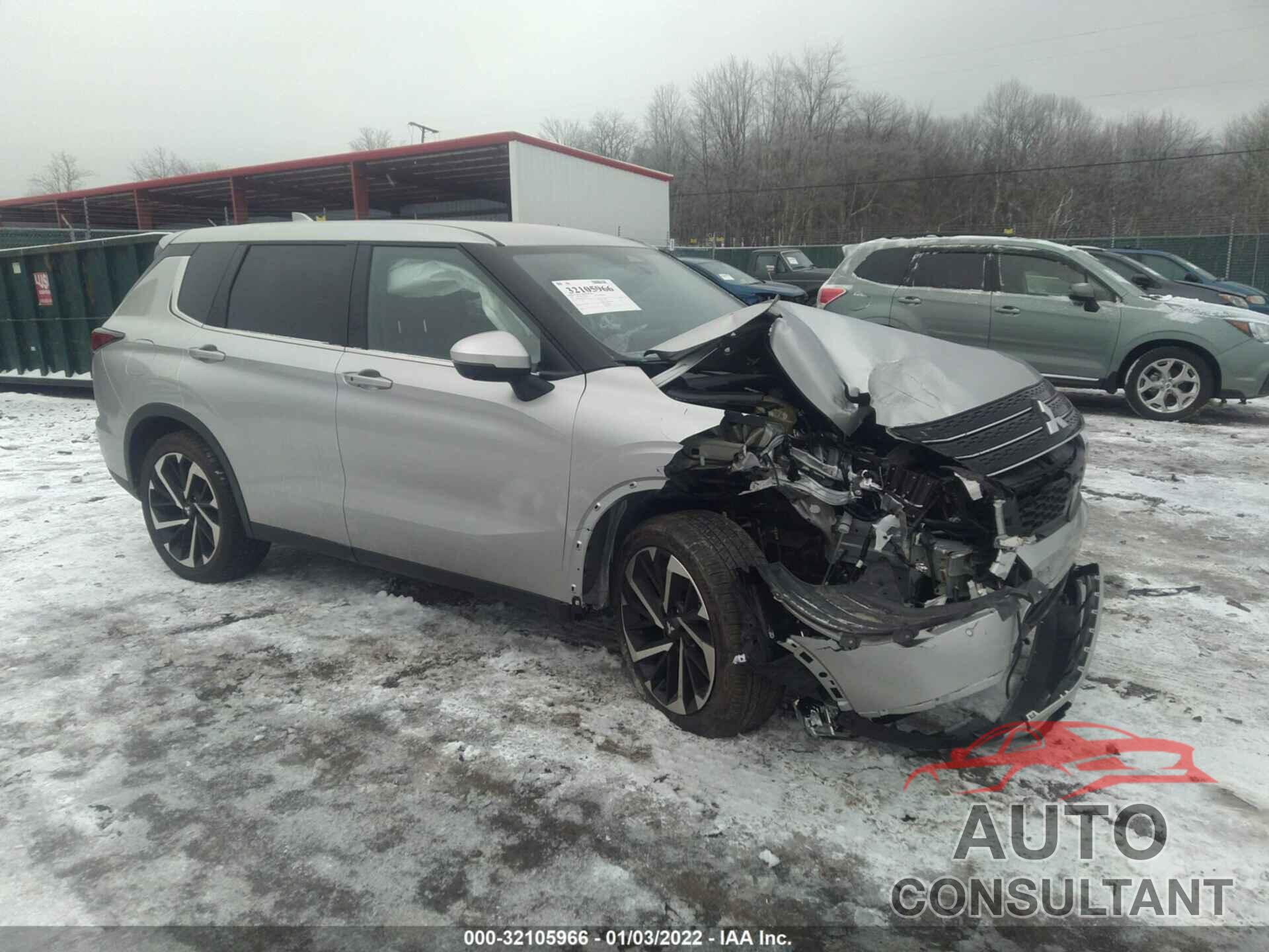 MITSUBISHI OUTLANDER 2022 - JA4J4UA88NZ027397