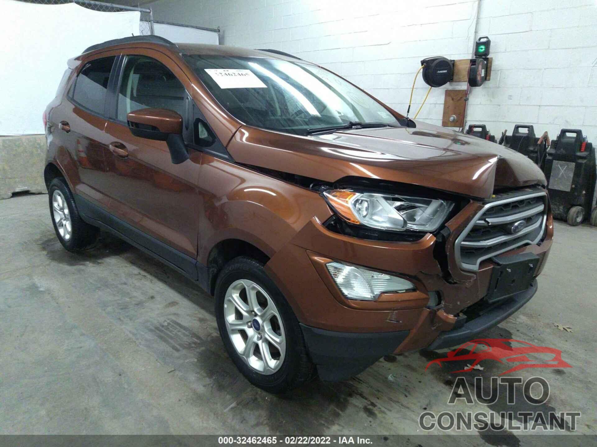 FORD ECOSPORT 2019 - MAJ6S3GL2KC287113