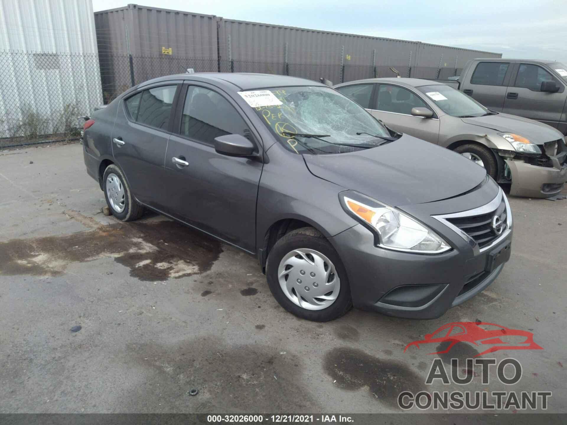 NISSAN VERSA 2016 - 3N1CN7APXGL880210