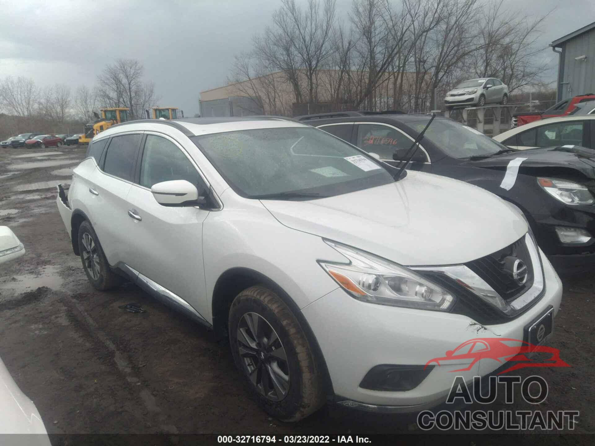 NISSAN MURANO 2016 - 5N1AZ2MH4GN154385