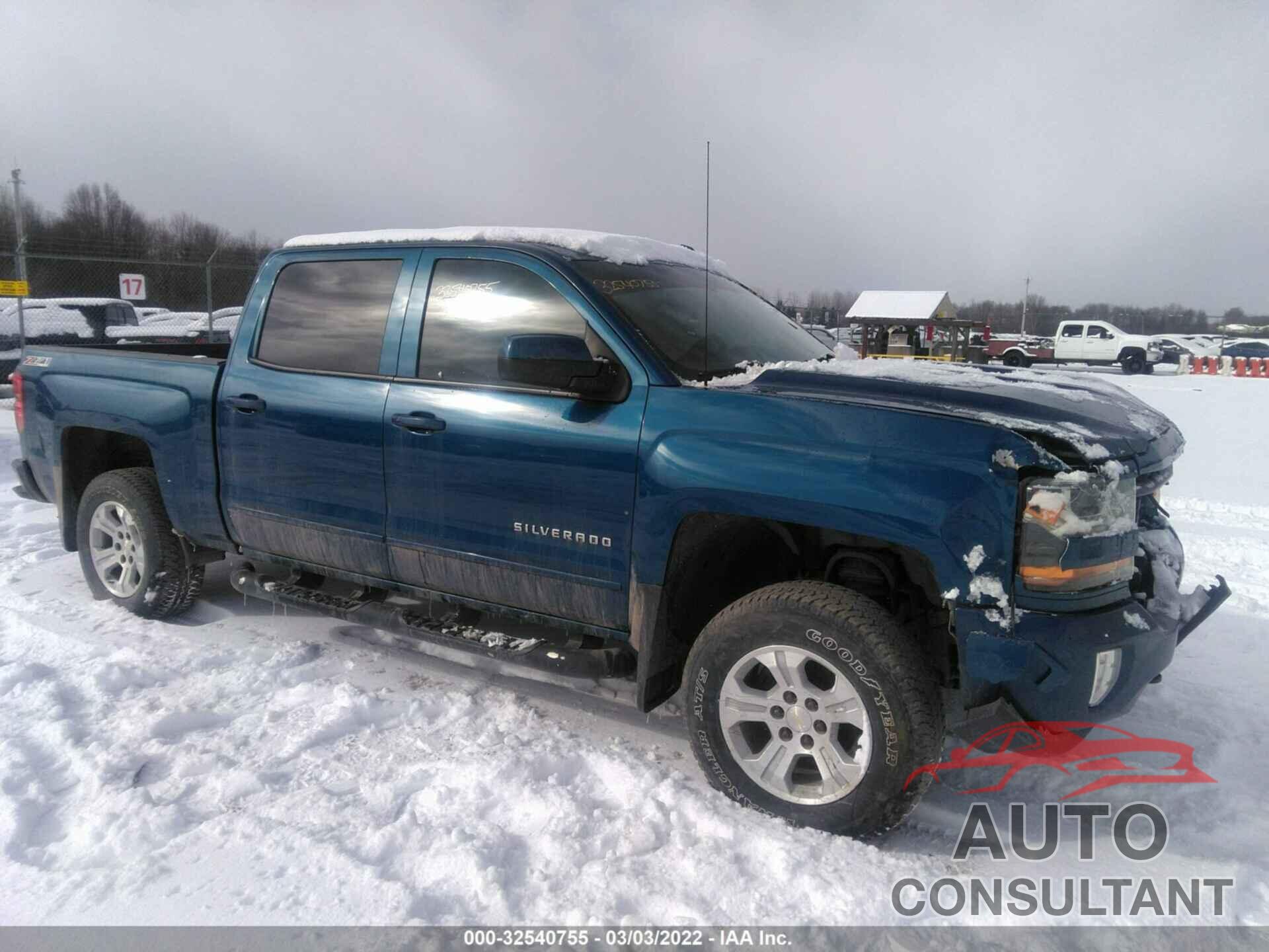 CHEVROLET SILVERADO 1500 2017 - 3GCUKREC4HG487973