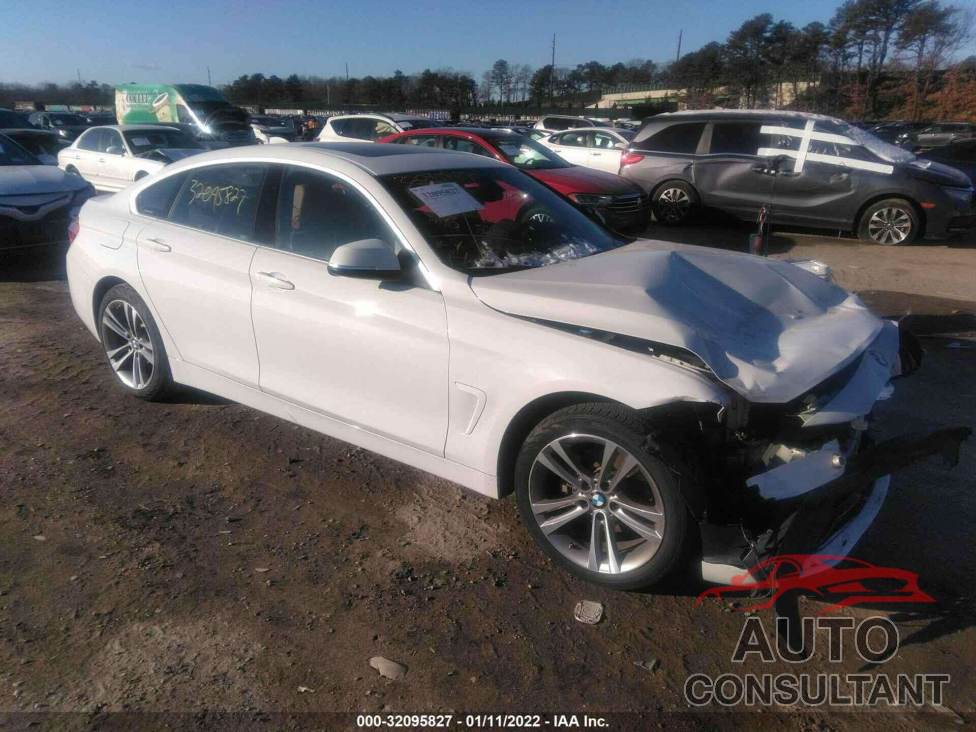 BMW 4 SERIES 2019 - WBA4J3C53KBL10445