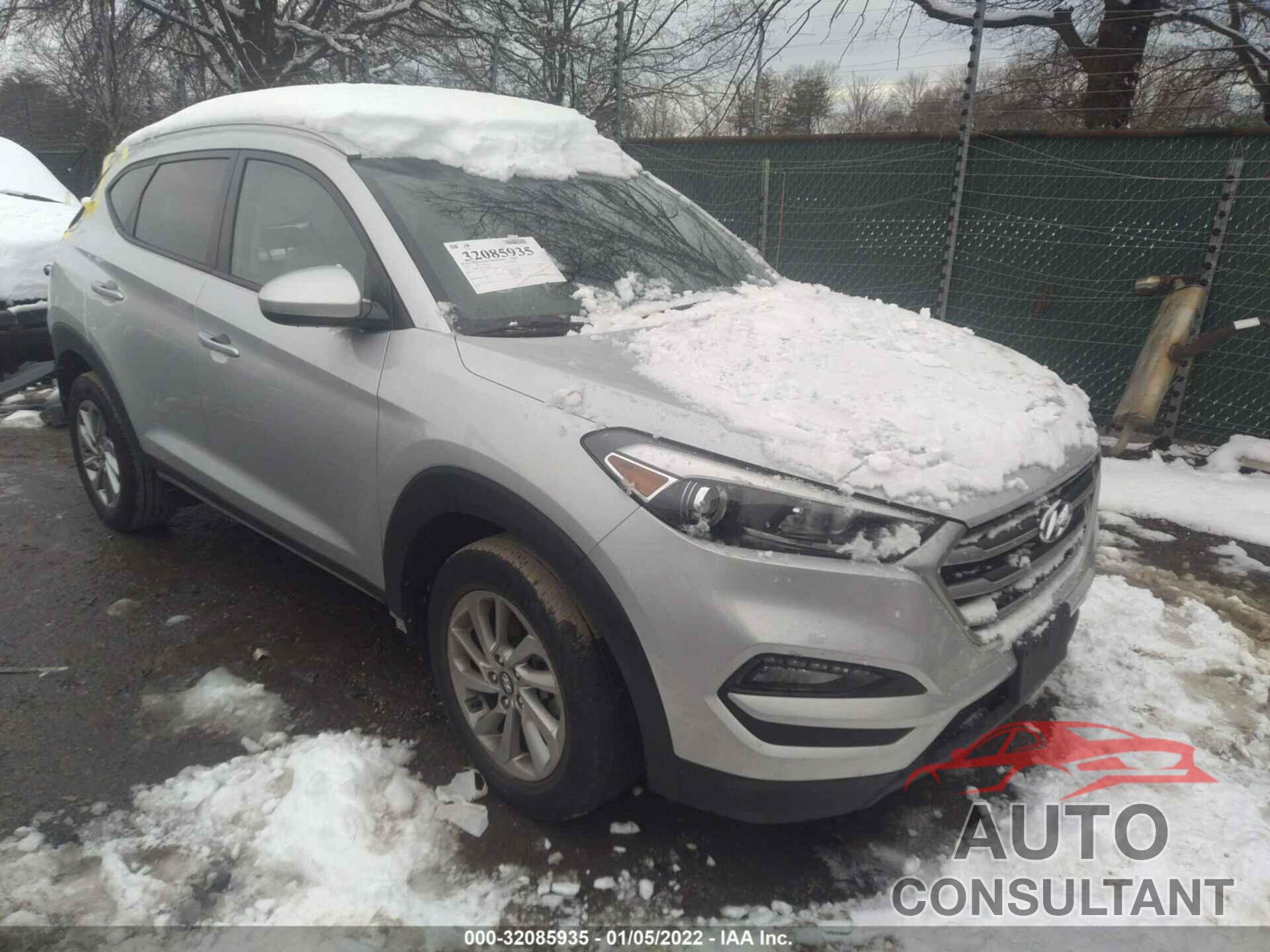 HYUNDAI TUCSON 2018 - KM8J3CA49JU701673