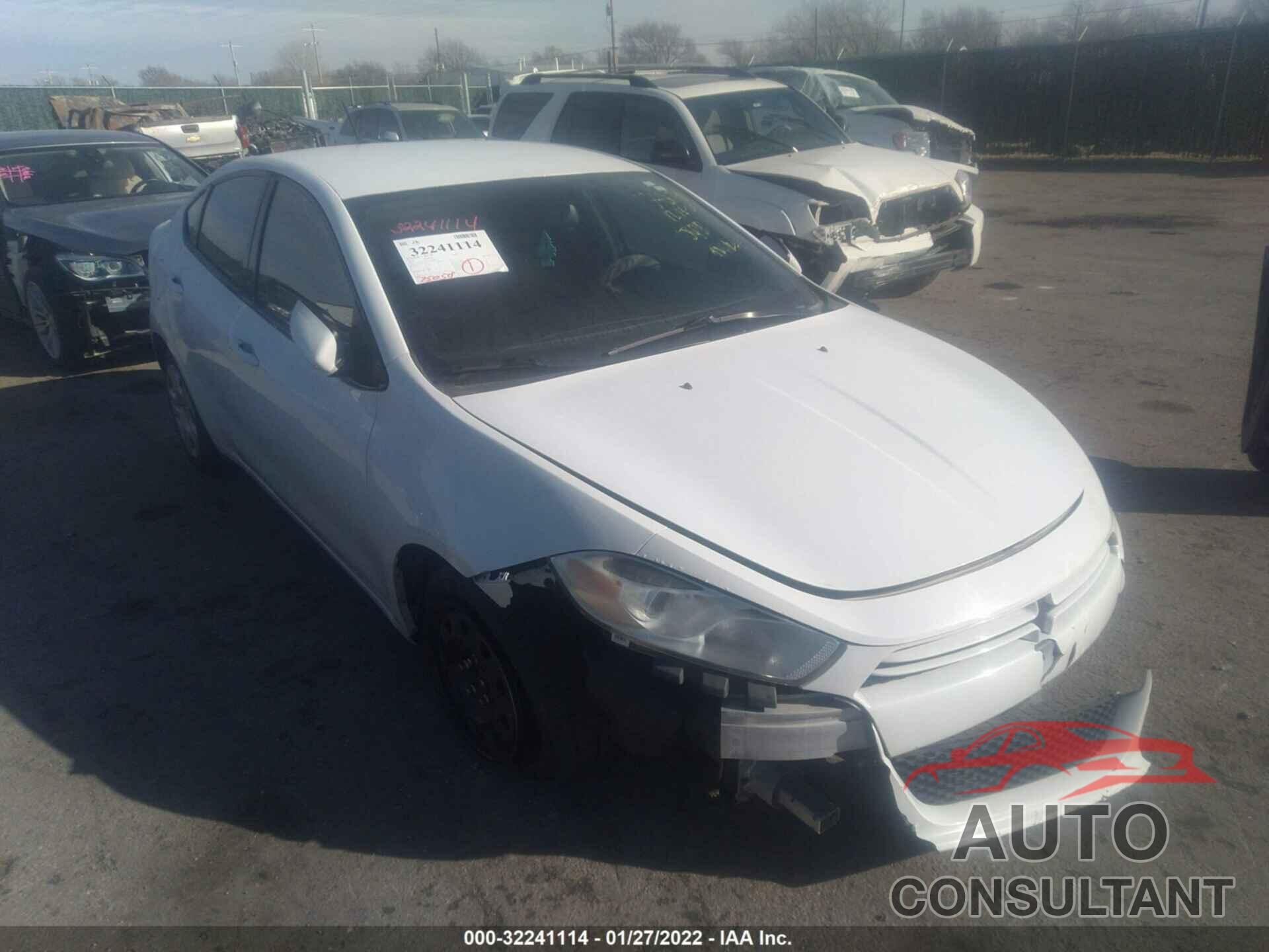 DODGE DART 2016 - 1C3CDFAA1GD565117