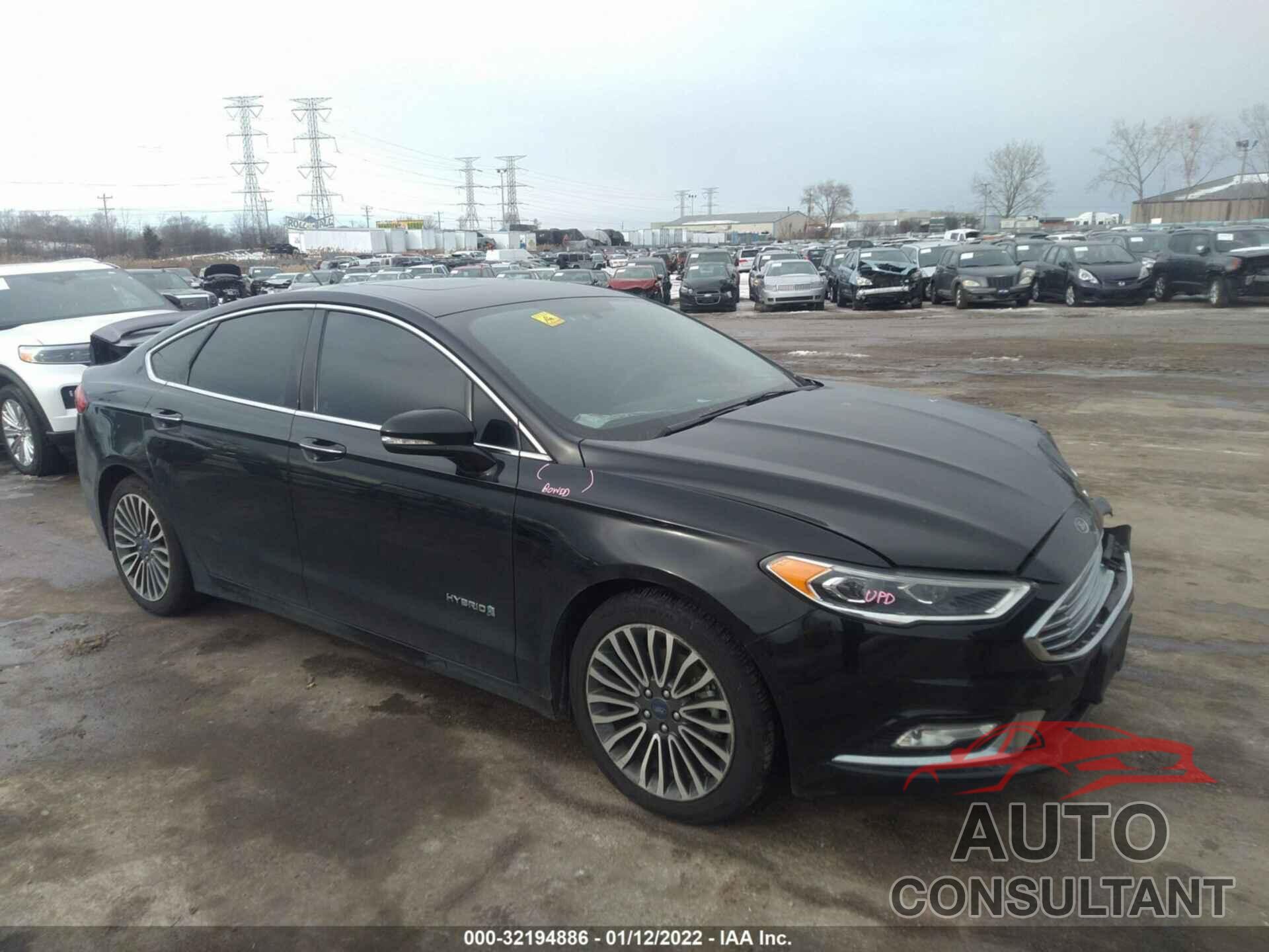 FORD FUSION HYBRID 2018 - 3FA6P0RU2JR116853