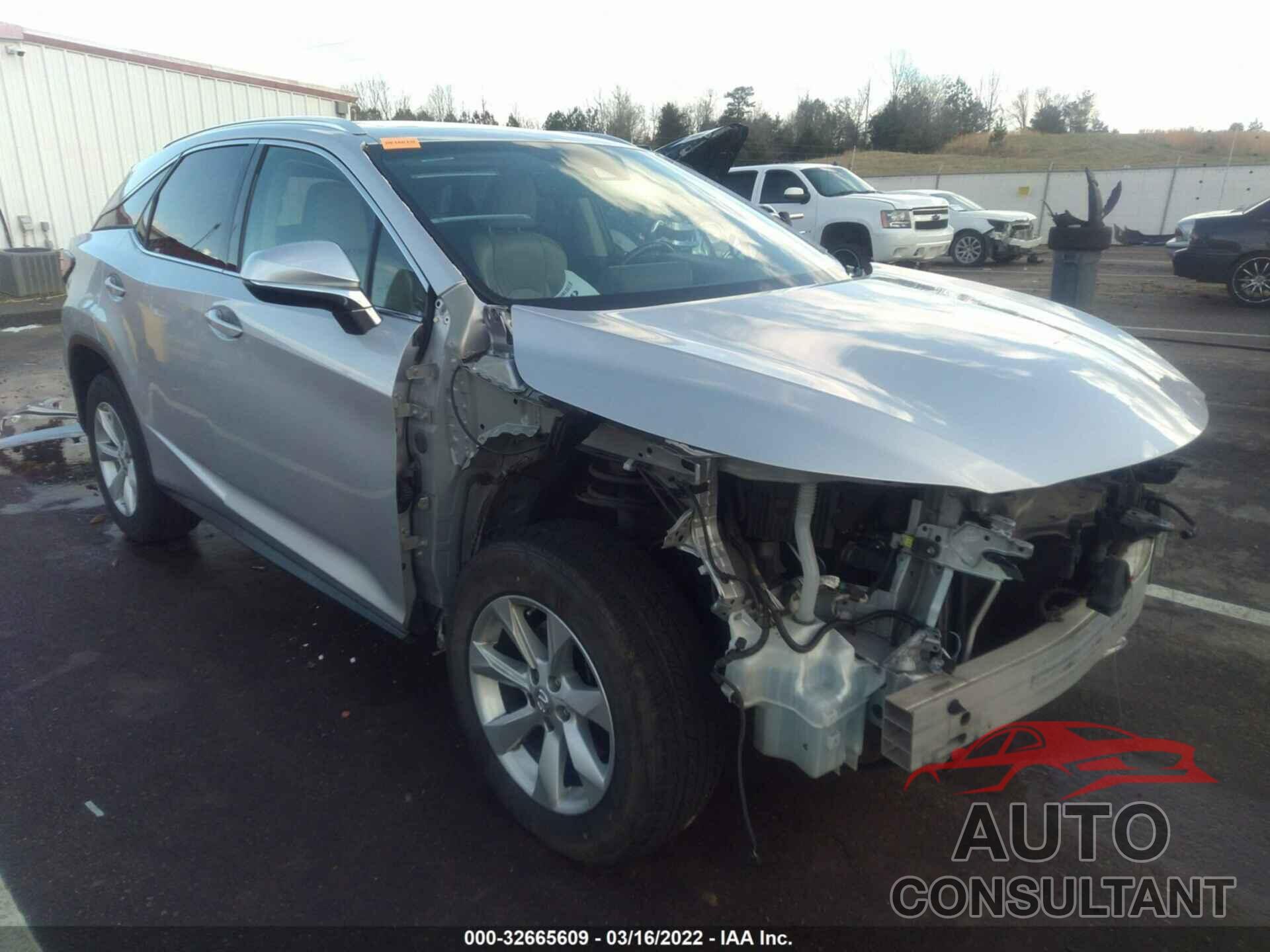 LEXUS RX 350 2016 - 2T2ZZMCA0GC017174