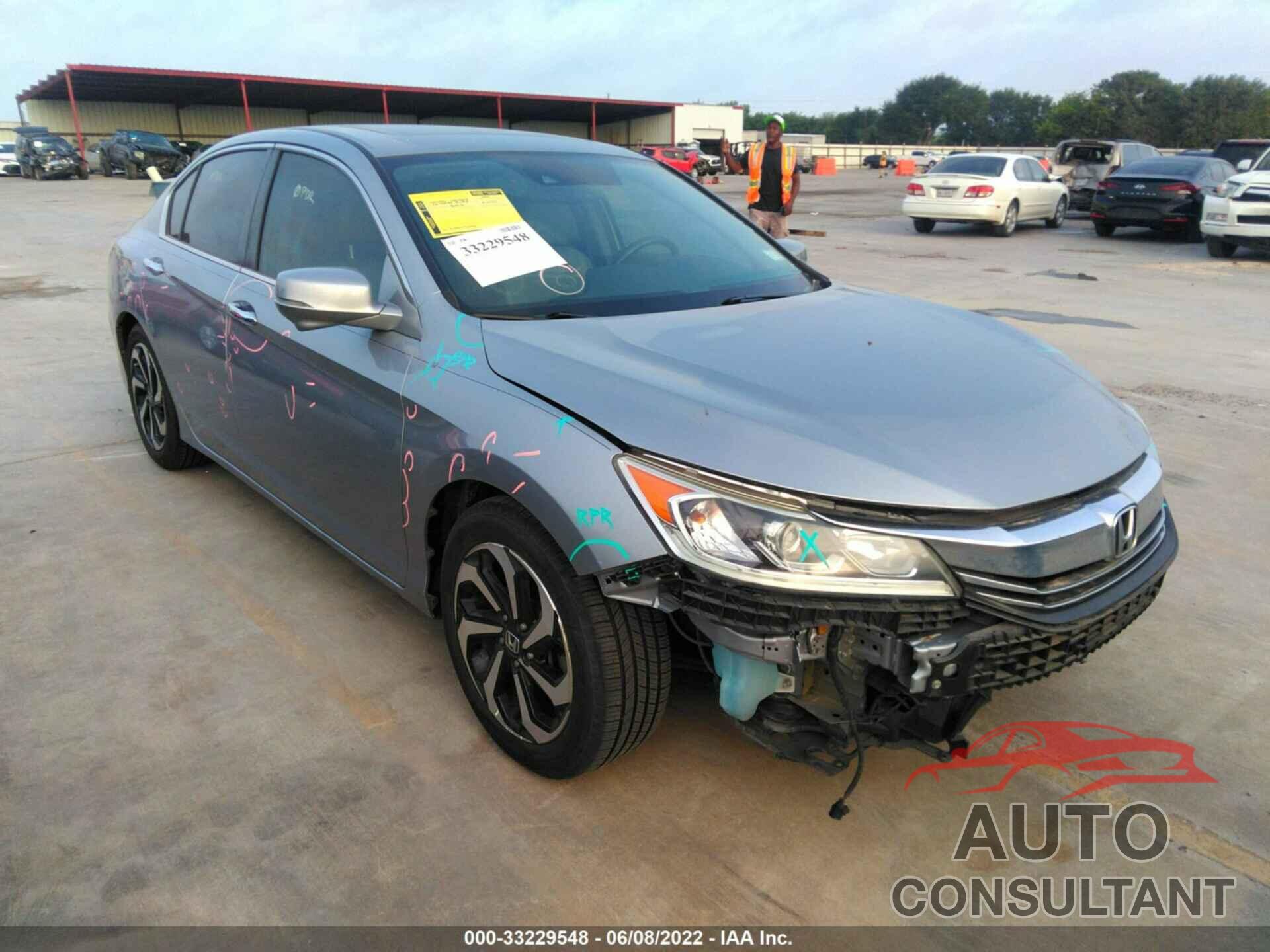 HONDA ACCORD SEDAN 2016 - 1HGCR2F93GA186563