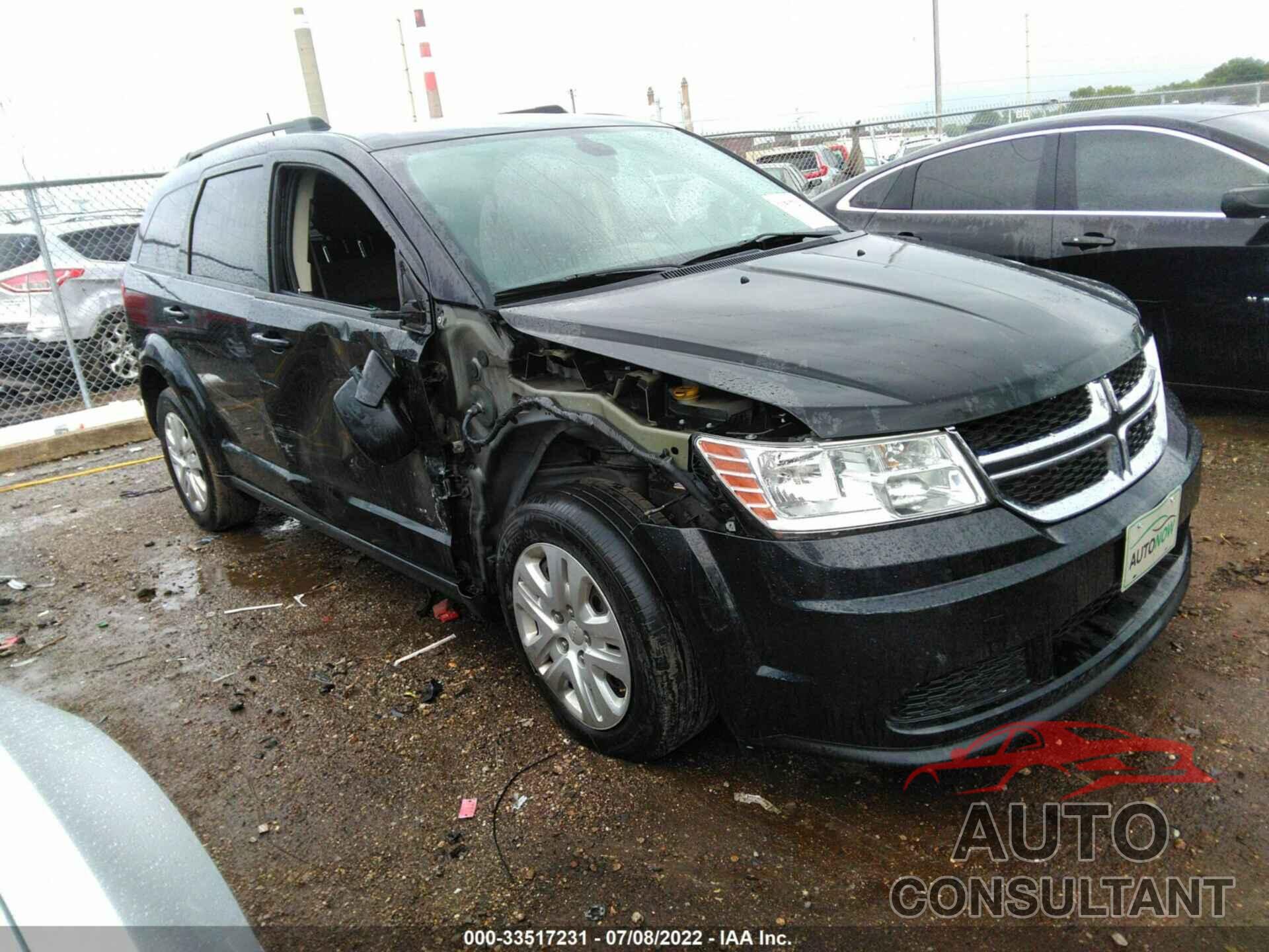 DODGE JOURNEY 2018 - 3C4PDCAB9JT474022