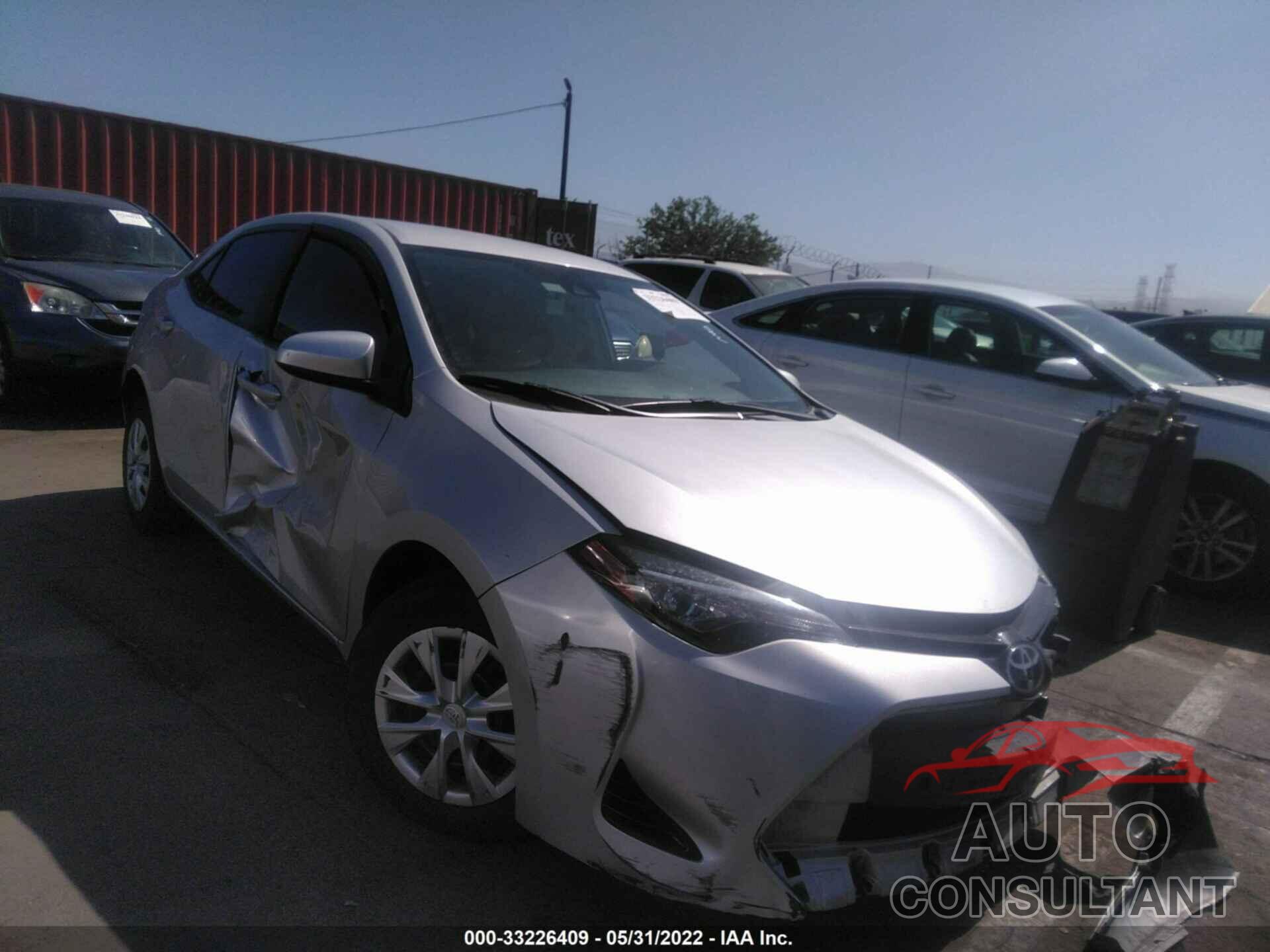 TOYOTA COROLLA 2017 - 2T1BURHE8HC773849