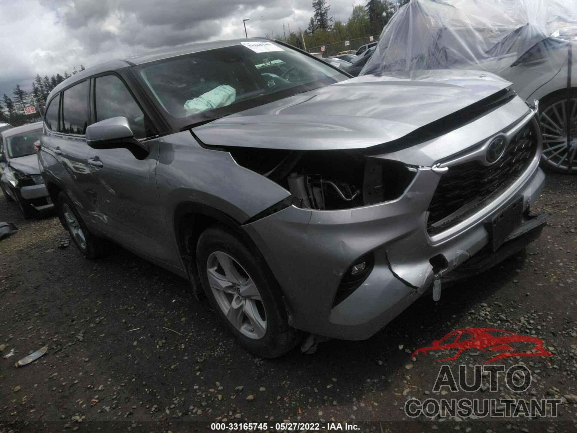 TOYOTA HIGHLANDER 2020 - 5TDBZRBH7LS508909