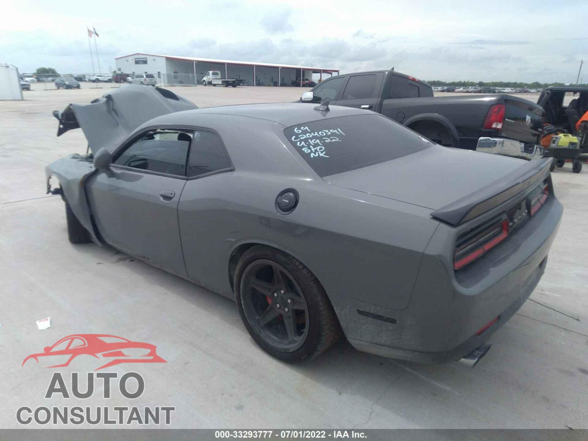 DODGE CHALLENGER 2019 - 2C3CDZFJ5KH719592