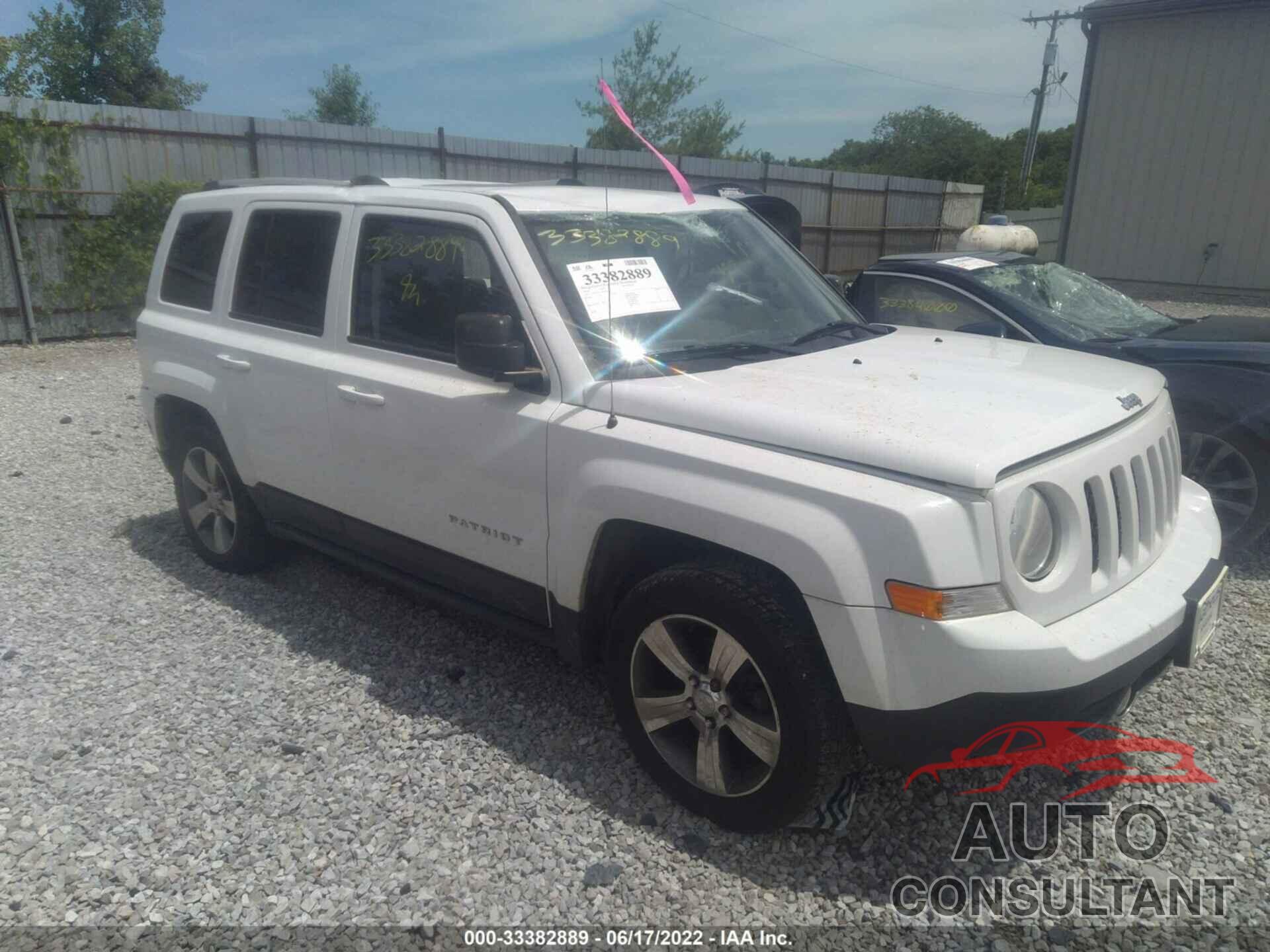 JEEP PATRIOT 2016 - 1C4NJPAA5GD799991