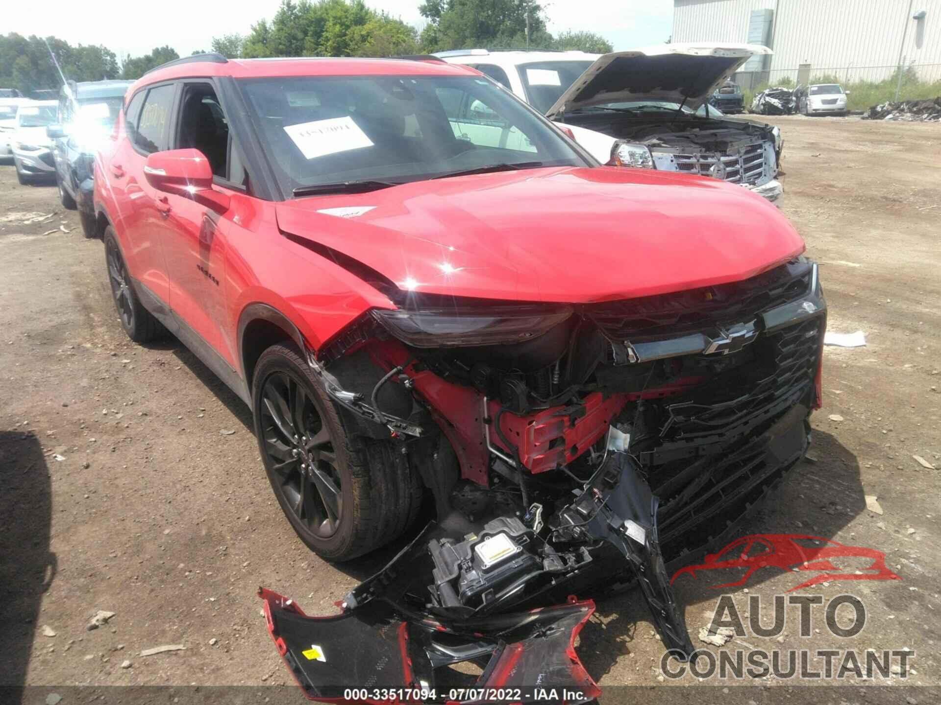 CHEVROLET BLAZER 2020 - 3GNKBKRS5LS716853