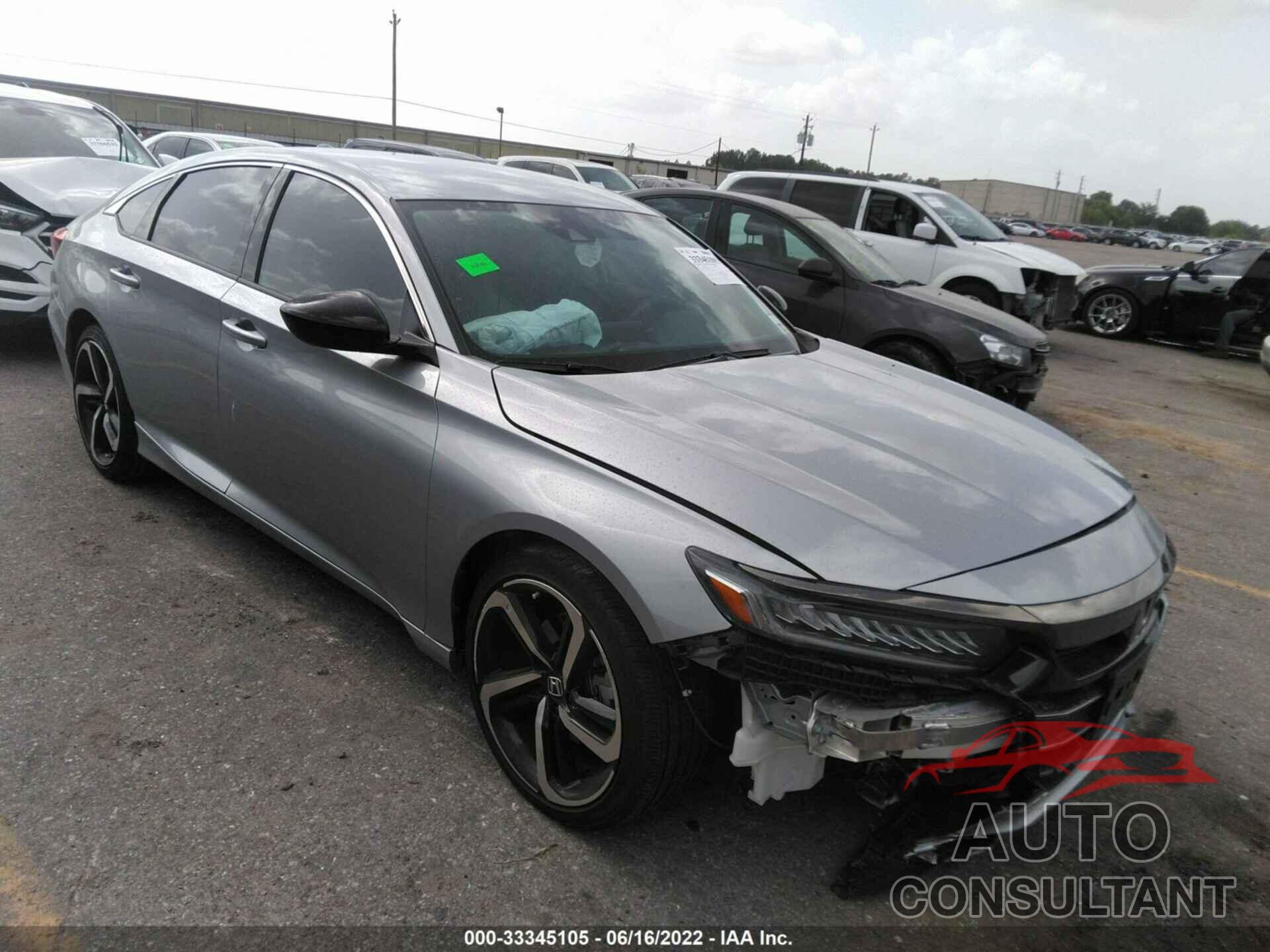 HONDA ACCORD SEDAN 2021 - 1HGCV1F4XMA086630