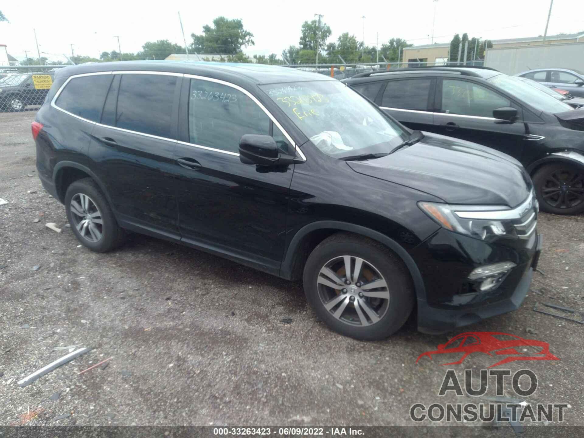 HONDA PILOT 2018 - 5FNYF6H55JB001846