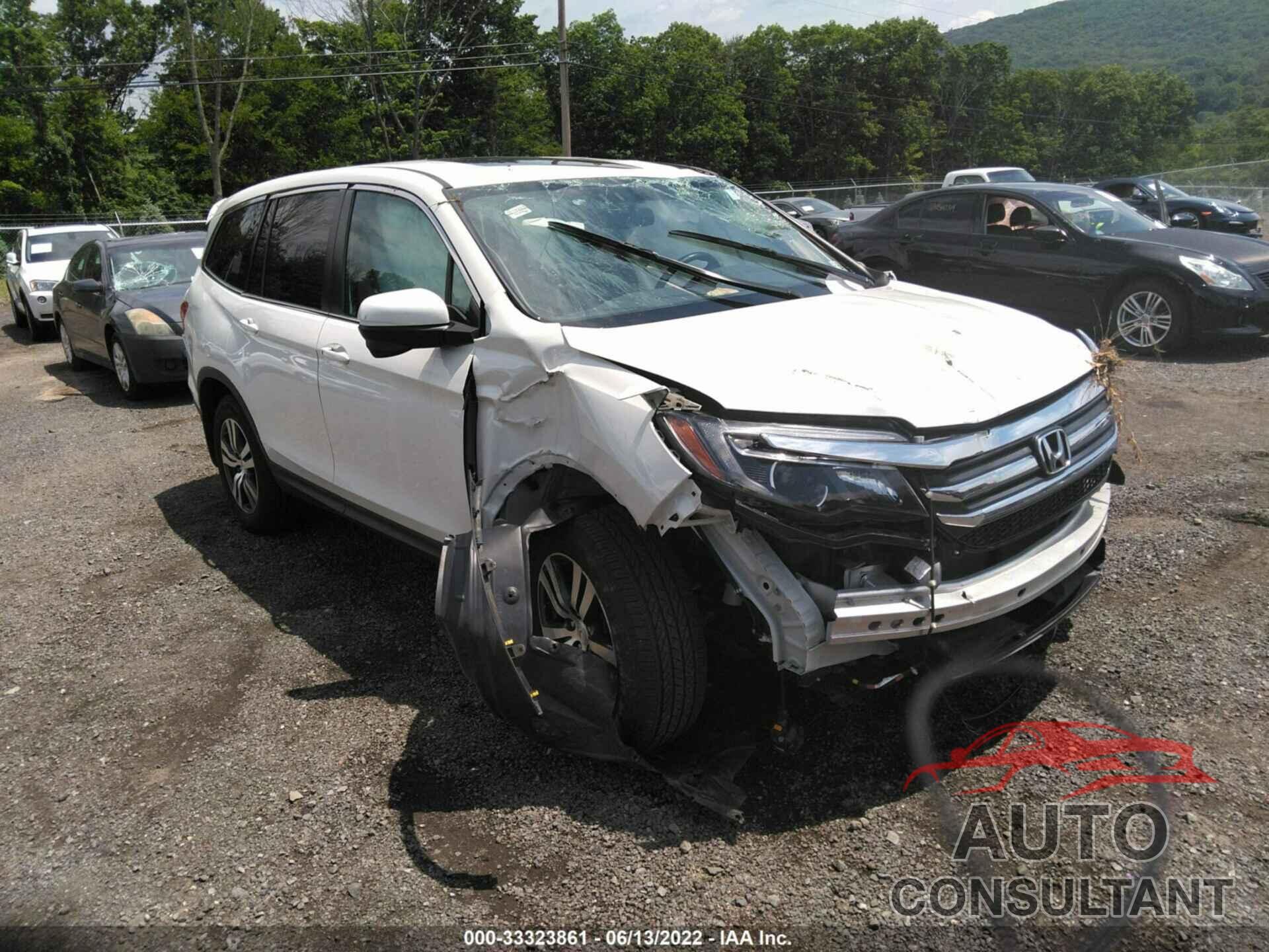 HONDA PILOT 2017 - 5FNYF6H53HB052840
