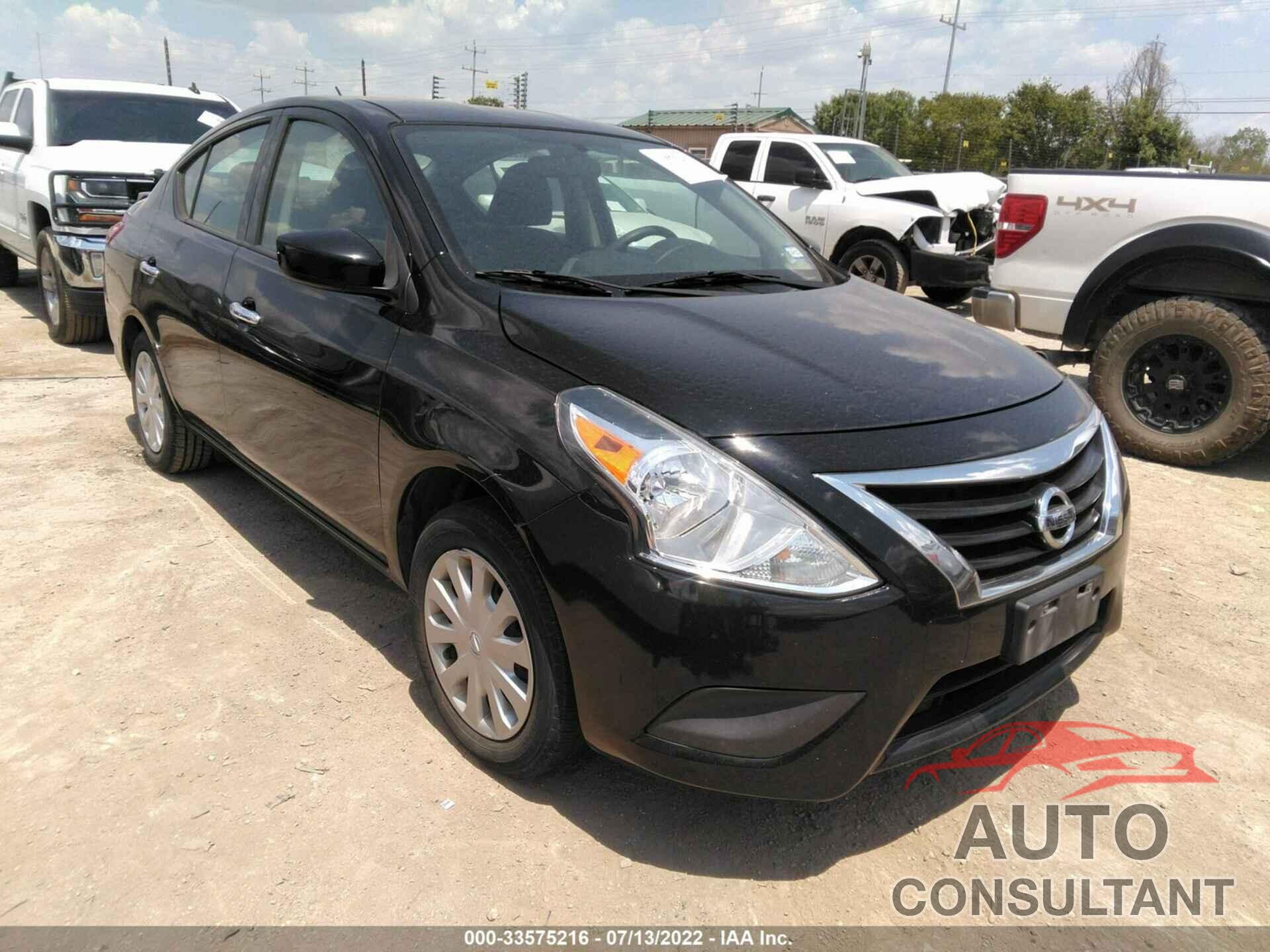 NISSAN VERSA 2016 - 3N1CN7AP9GL880134