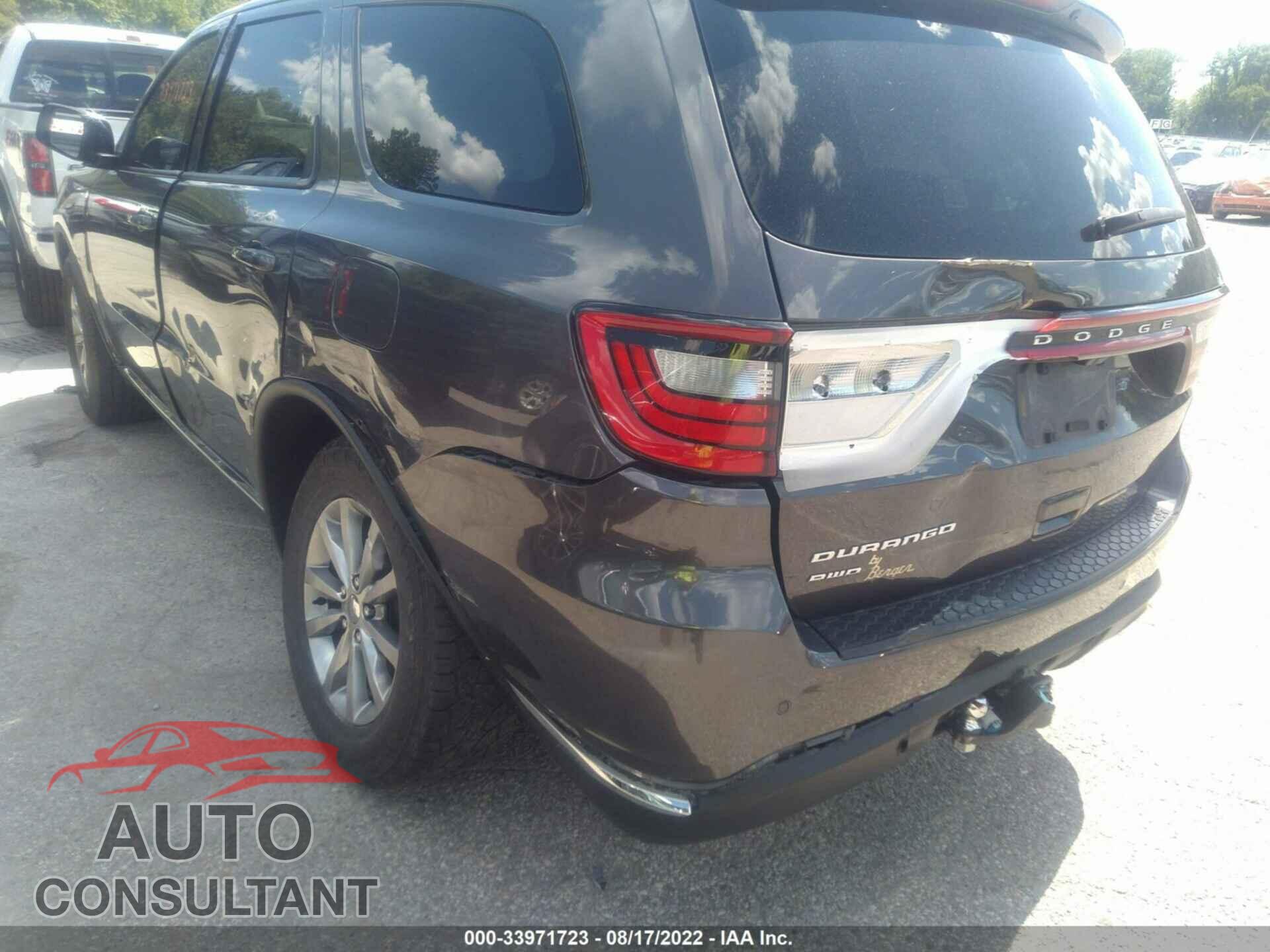 DODGE DURANGO 2017 - 1C4RDJAG6HC758075