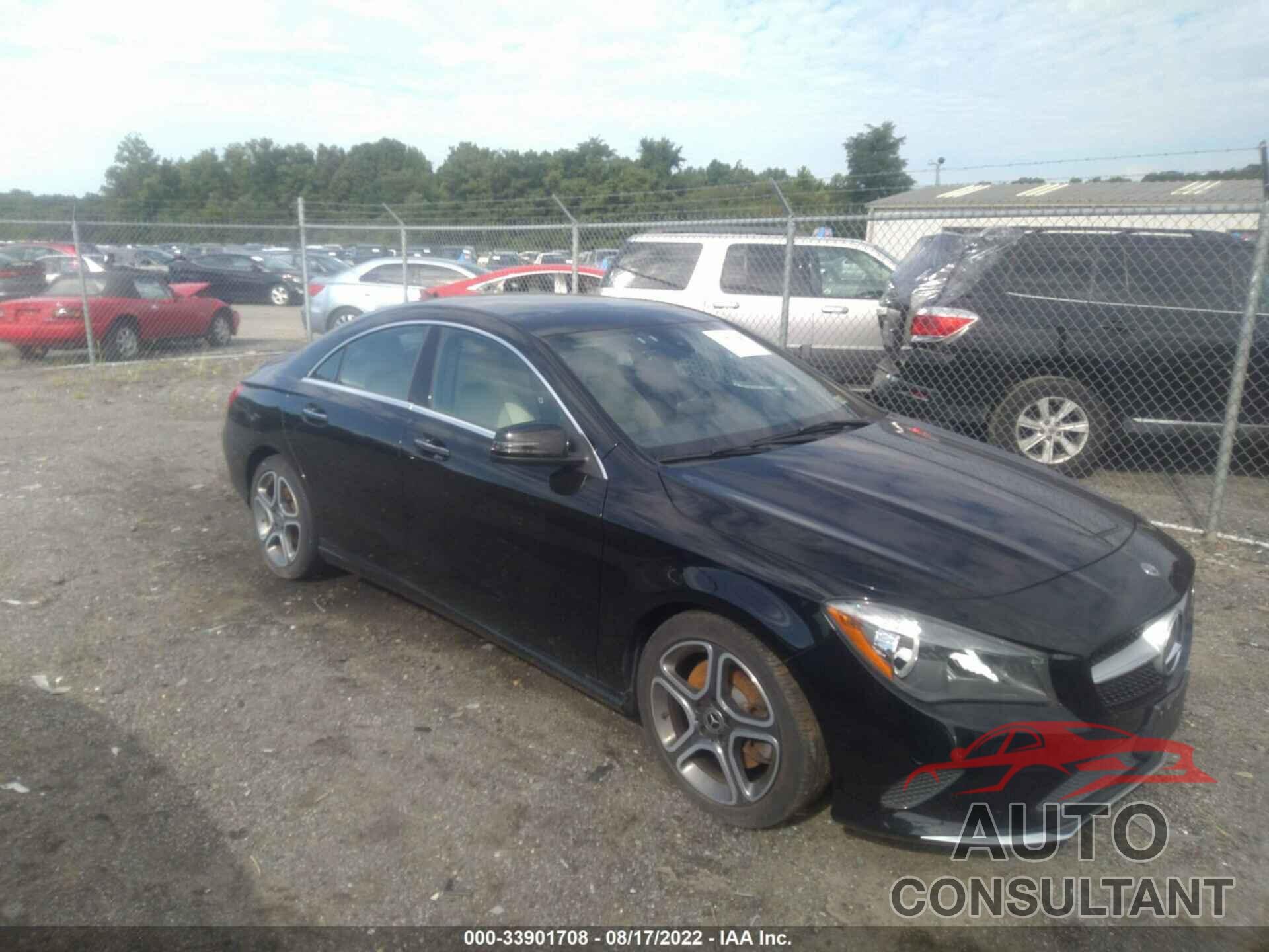 MERCEDES-BENZ CLA 2018 - WDDSJ4GB5JN571014