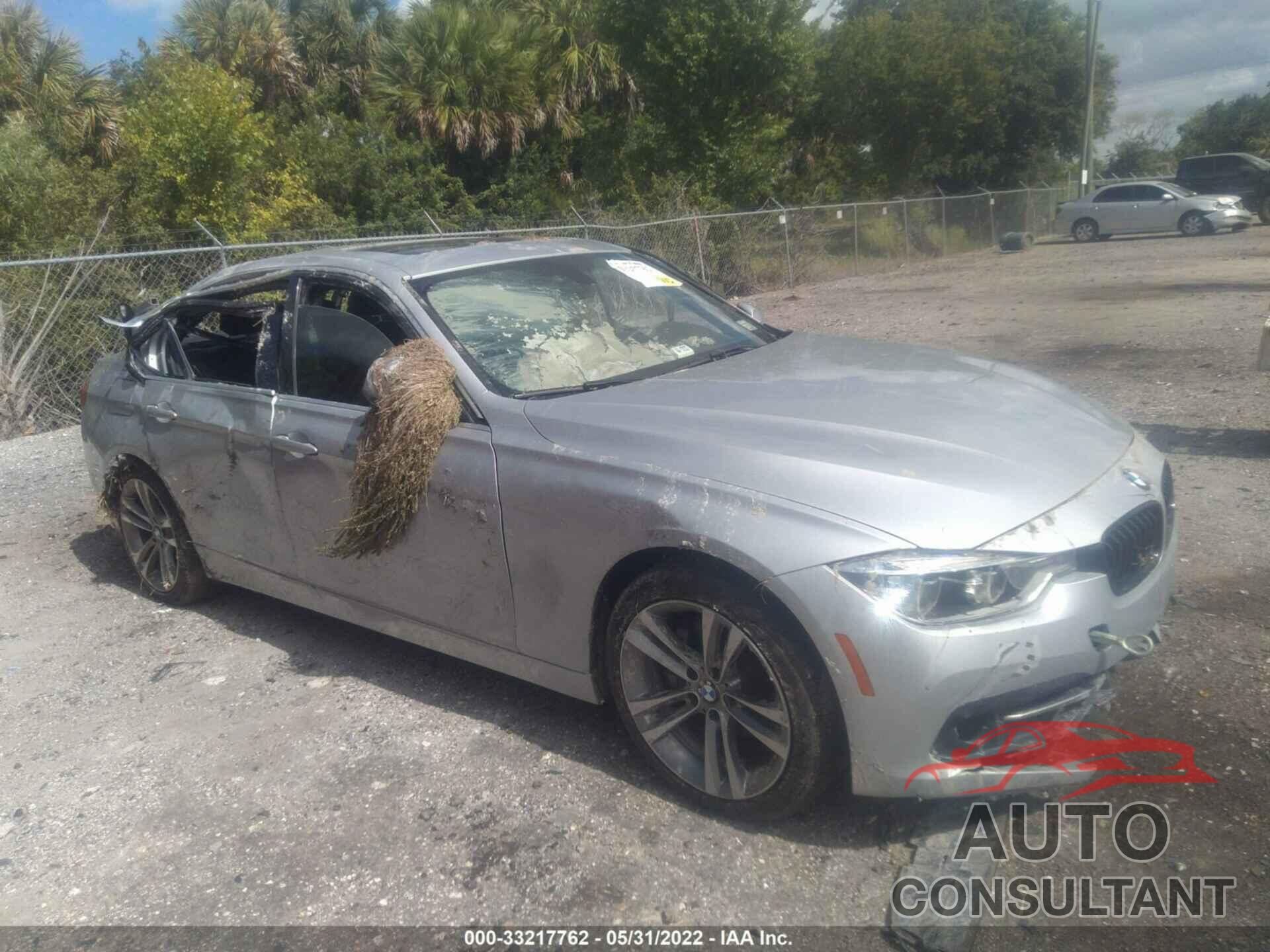 BMW 3 SERIES 2018 - WBA8B9G54JNU98868