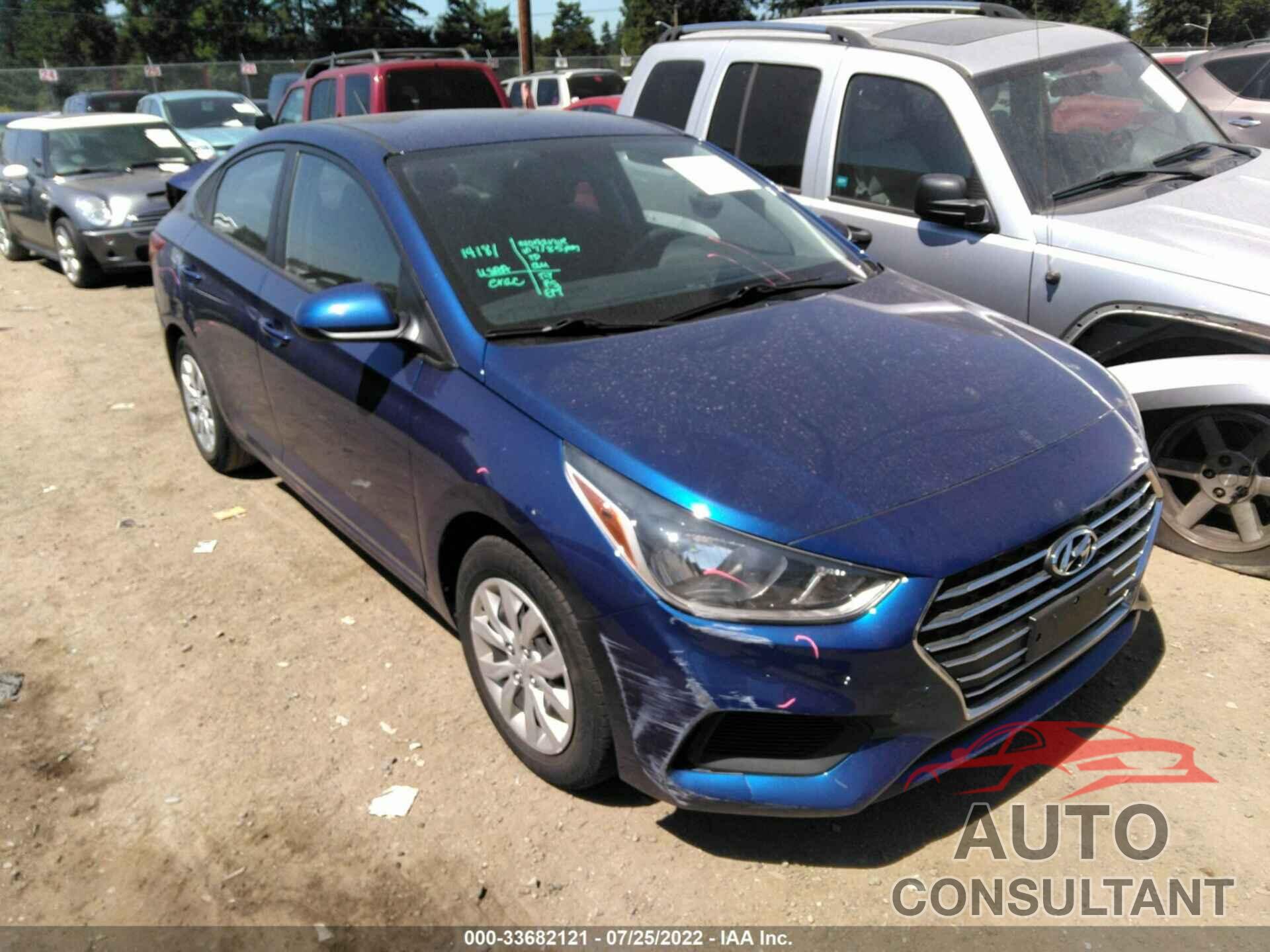 HYUNDAI ACCENT 2019 - 3KPC24A38KE053952