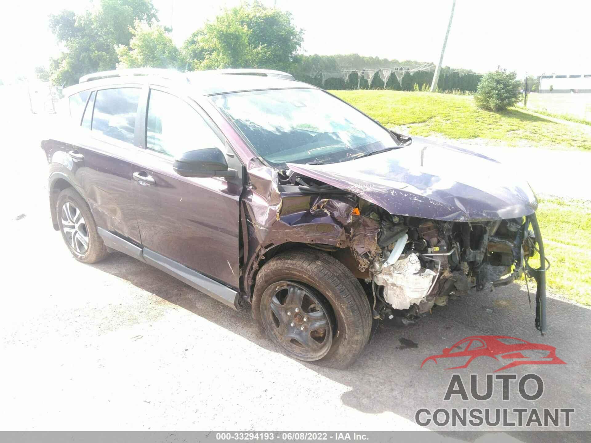 TOYOTA RAV4 2018 - 2T3BFREV7JW727696